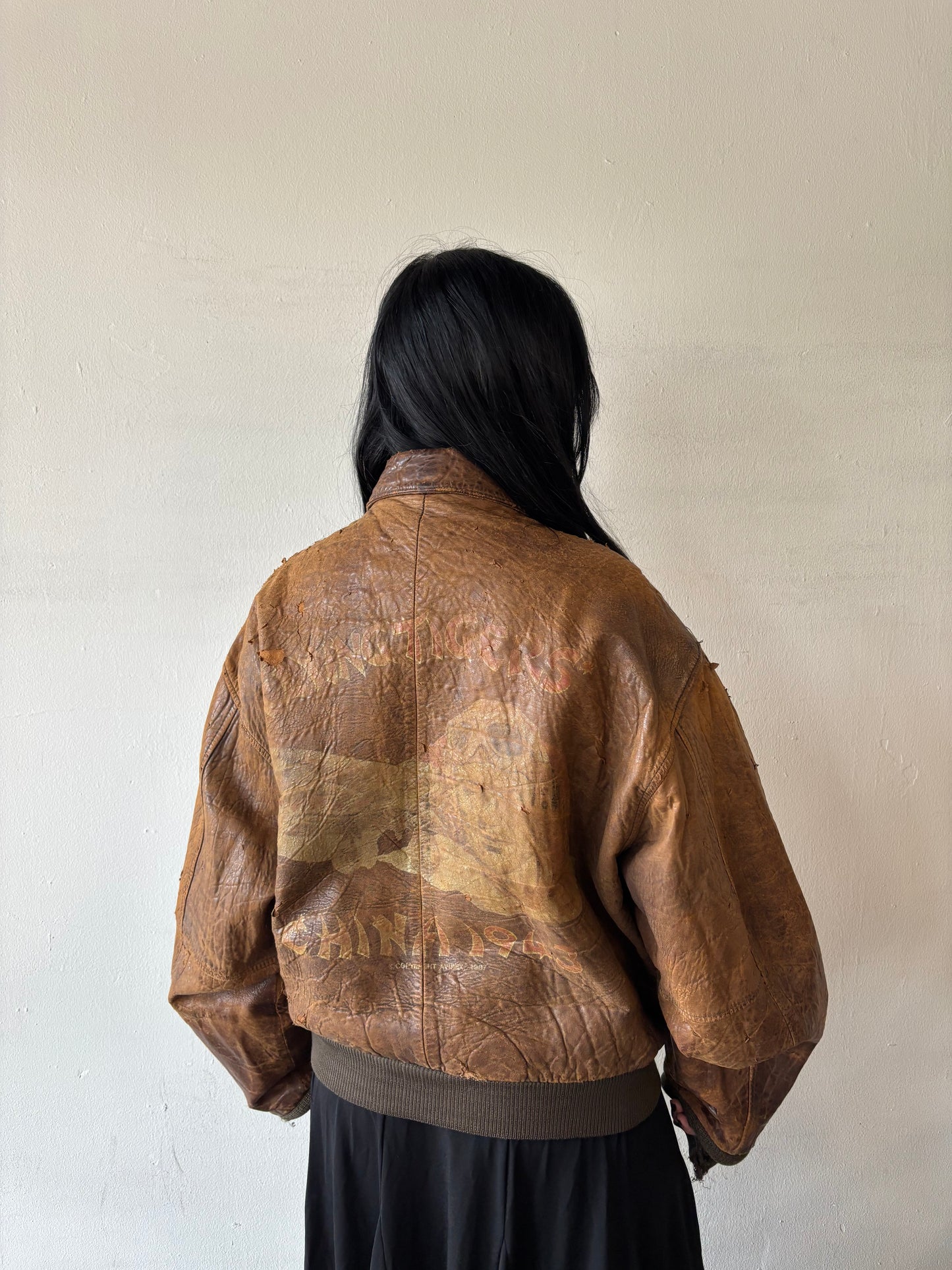 Vintage Avirex Flight Leather Jacket
