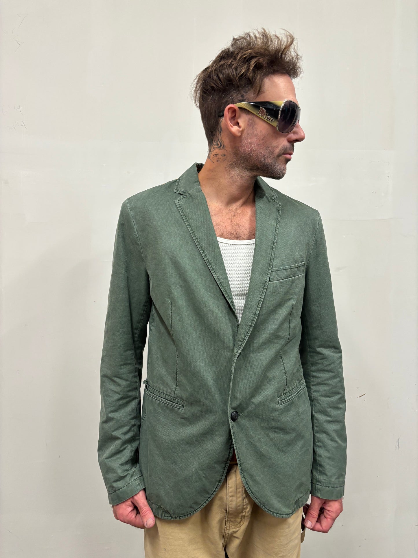 Vintage Hugo Boss Green Blazer