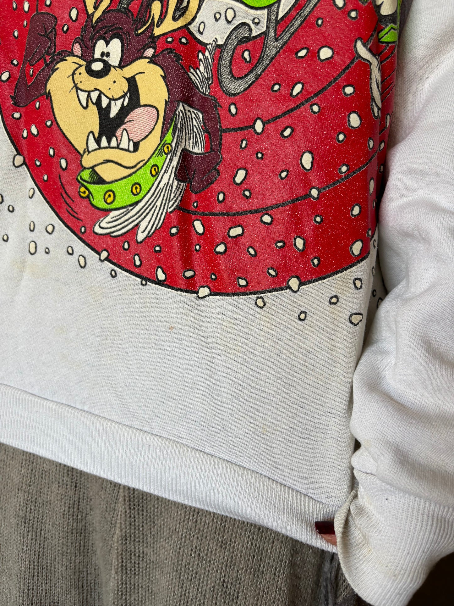 Vintage Looney Tunes Christmas Crewneck