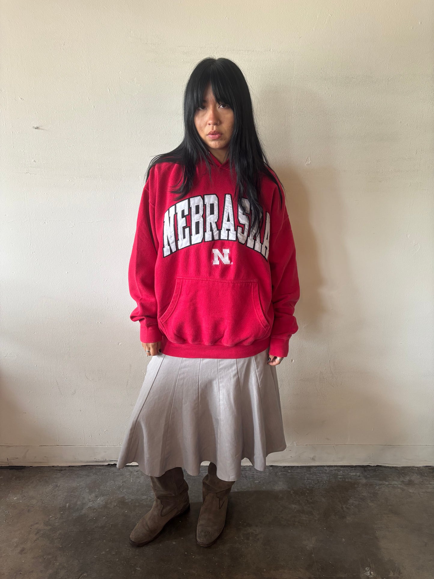 Vintage Nebraska University Hoodie