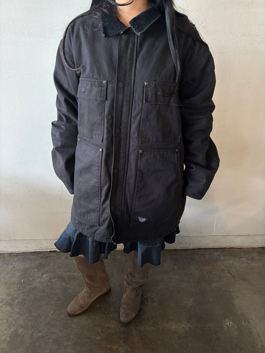 Vintage Walls Button Up Workwear Jacket