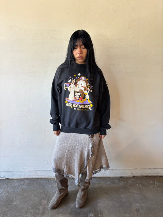 Vintage Walt Disney New Years Crewneck