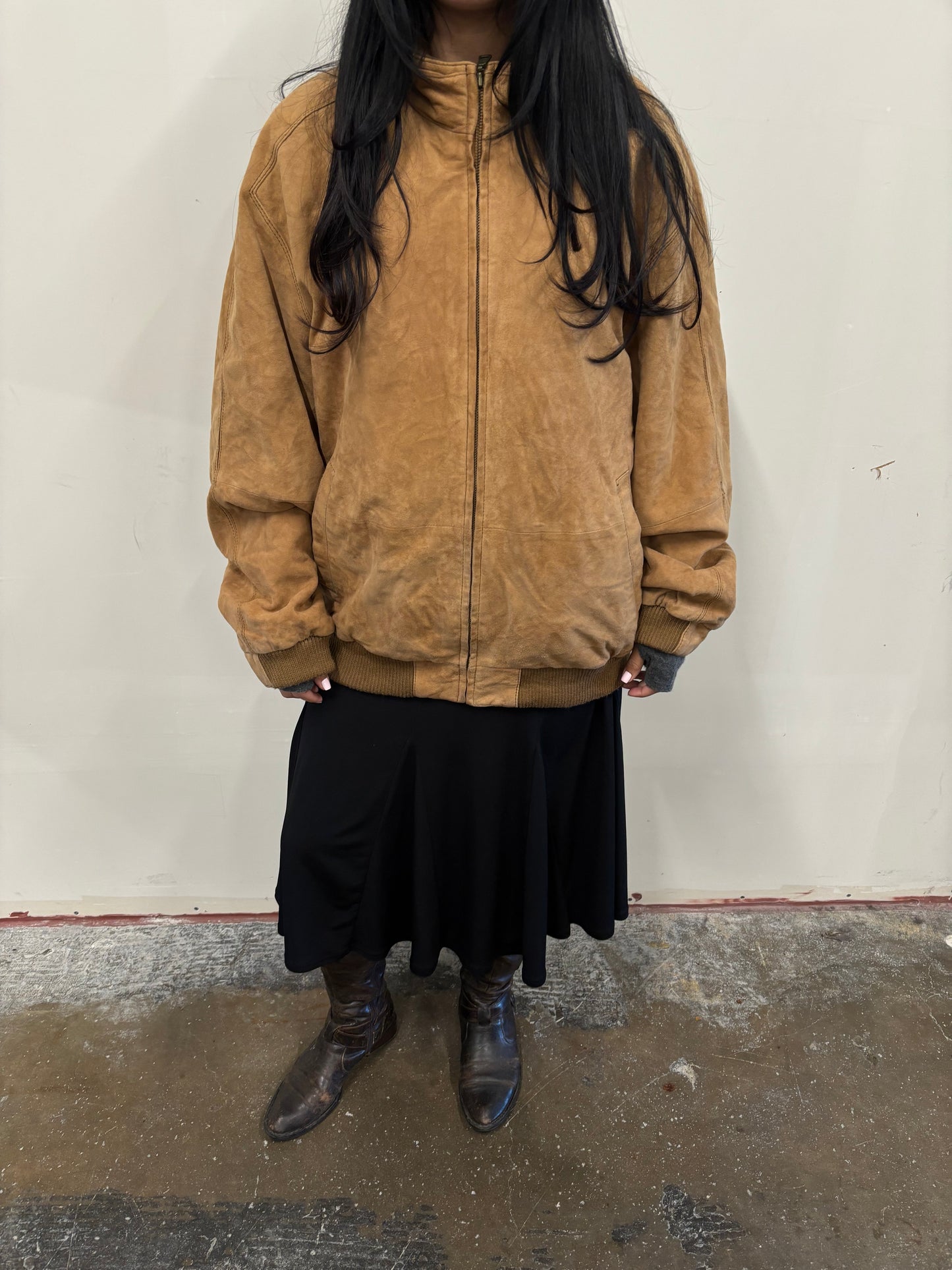 Vintage Jos. A. Bank Suede Jacket