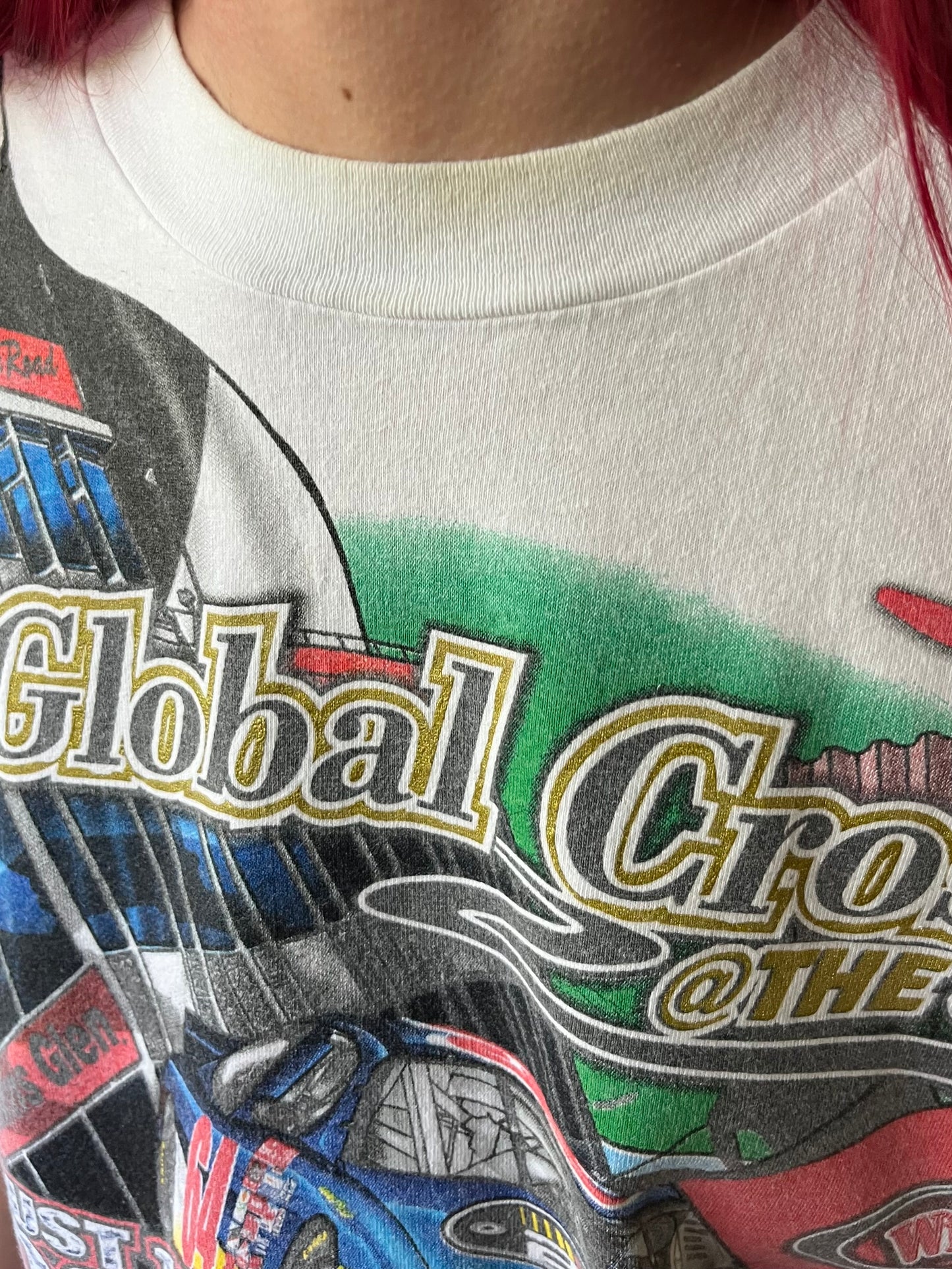 Vintage 2000 NASCAR Racing All Over Print Shirt