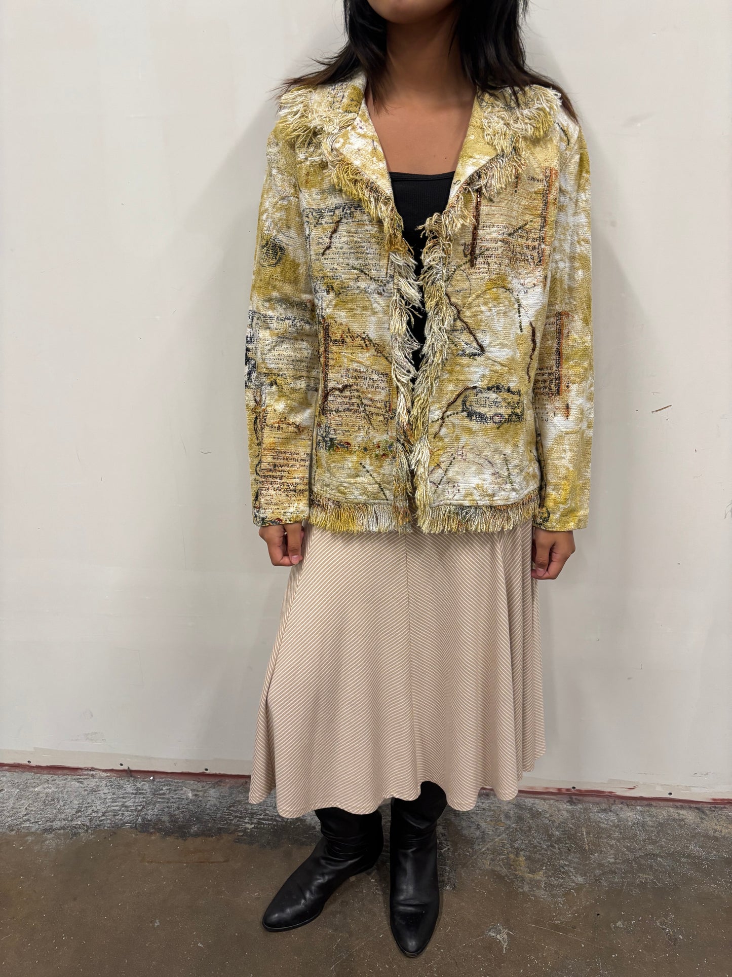 Vintage New Direction Fringe Jacket