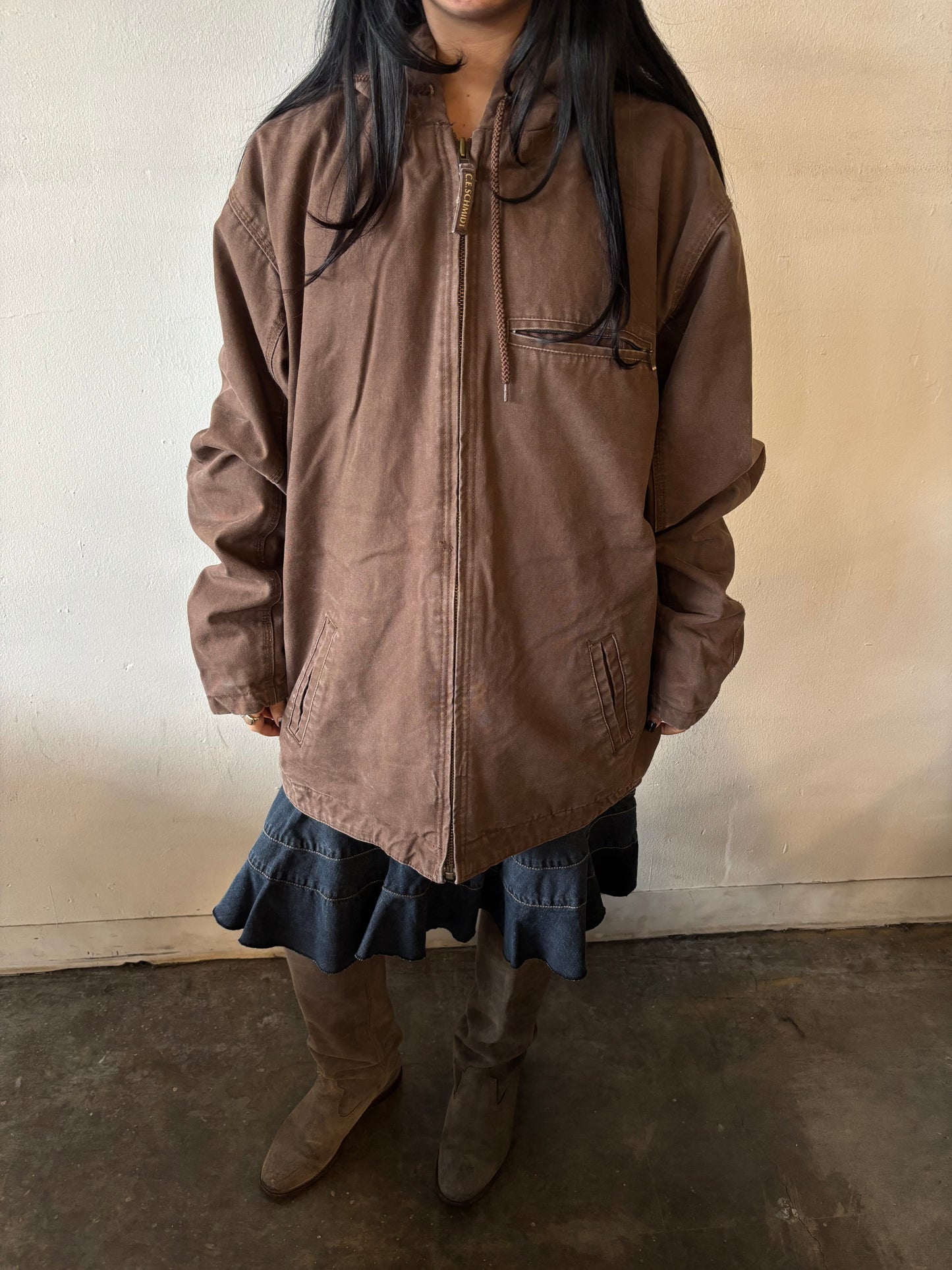 Vintage Schmidt Sherpa Workwear Jacket