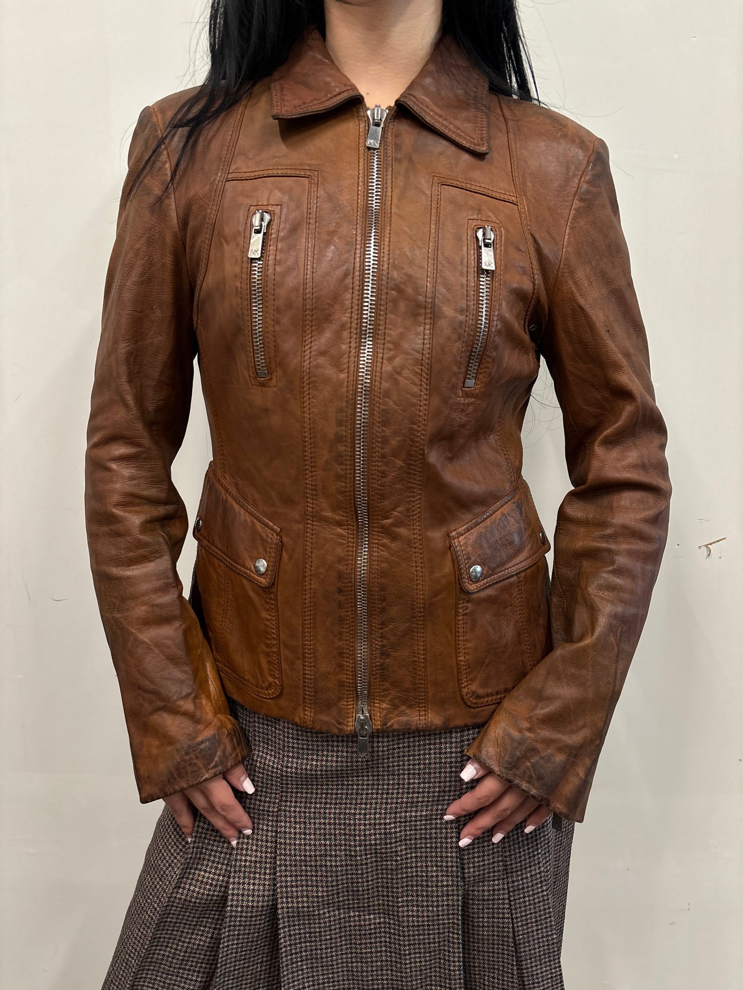 Michael Kors Leather Jacket
