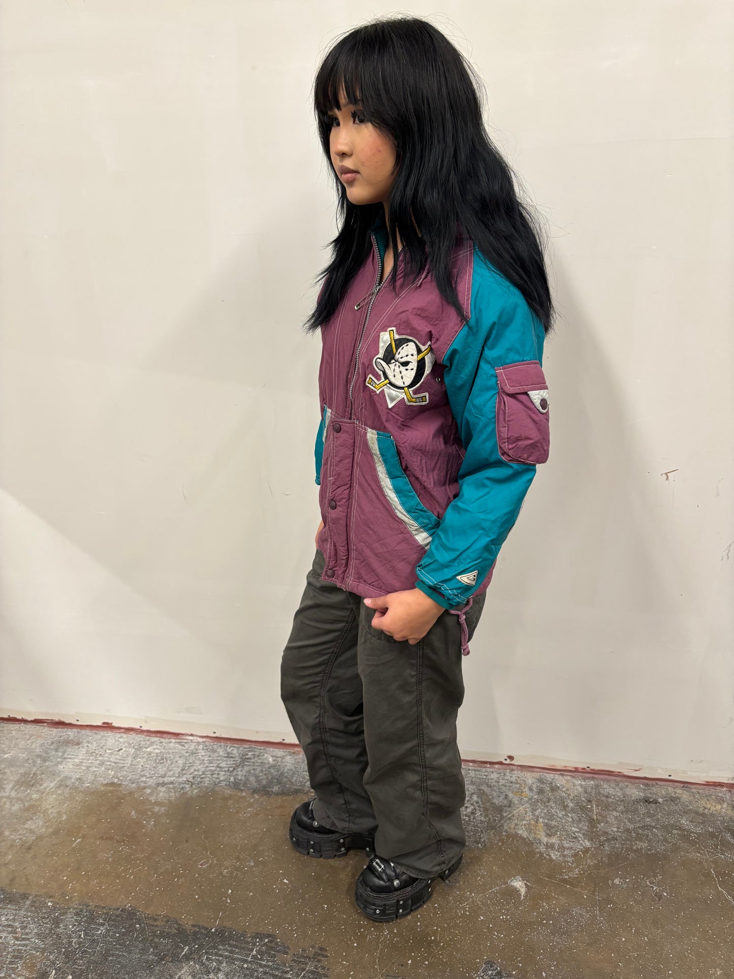 Vintage Mighty Duck Puffer Jacket