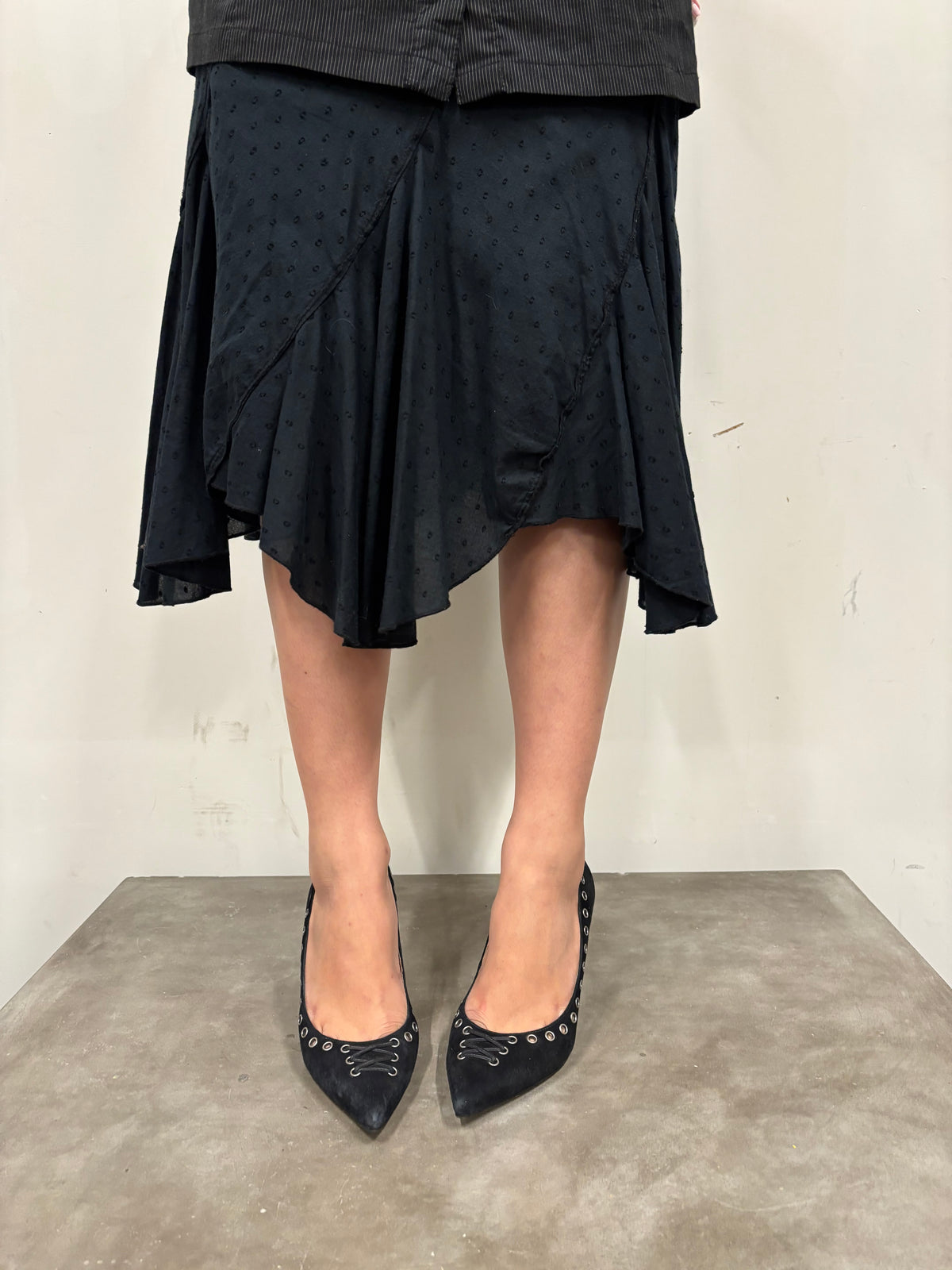 Coach Rivet Black Heels