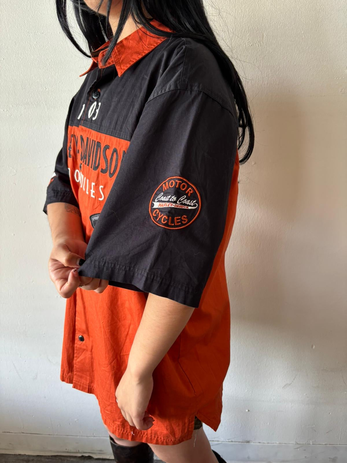 Harley Davidson Button Up Shirt