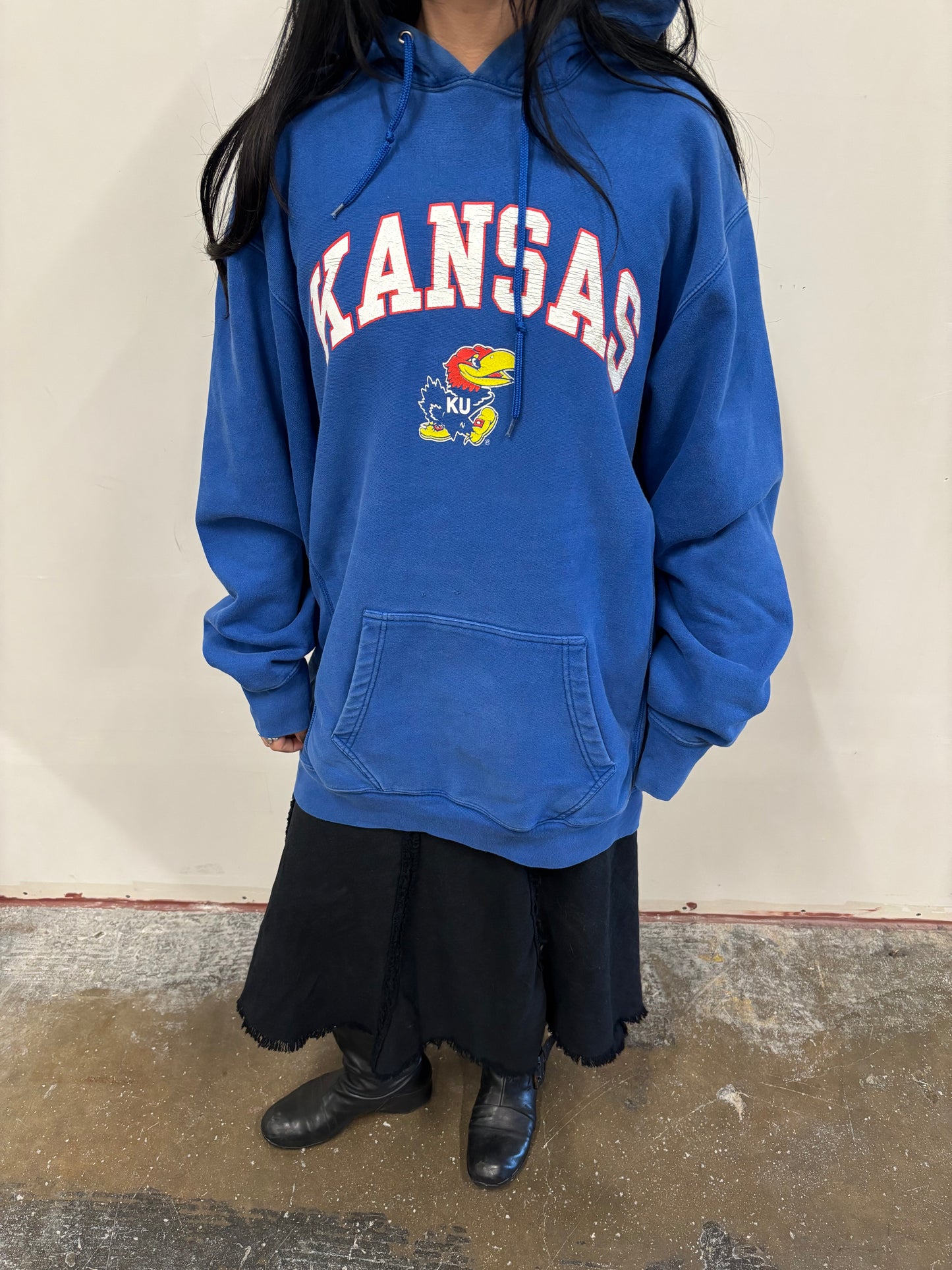 Vintage Kansas University Hoodie