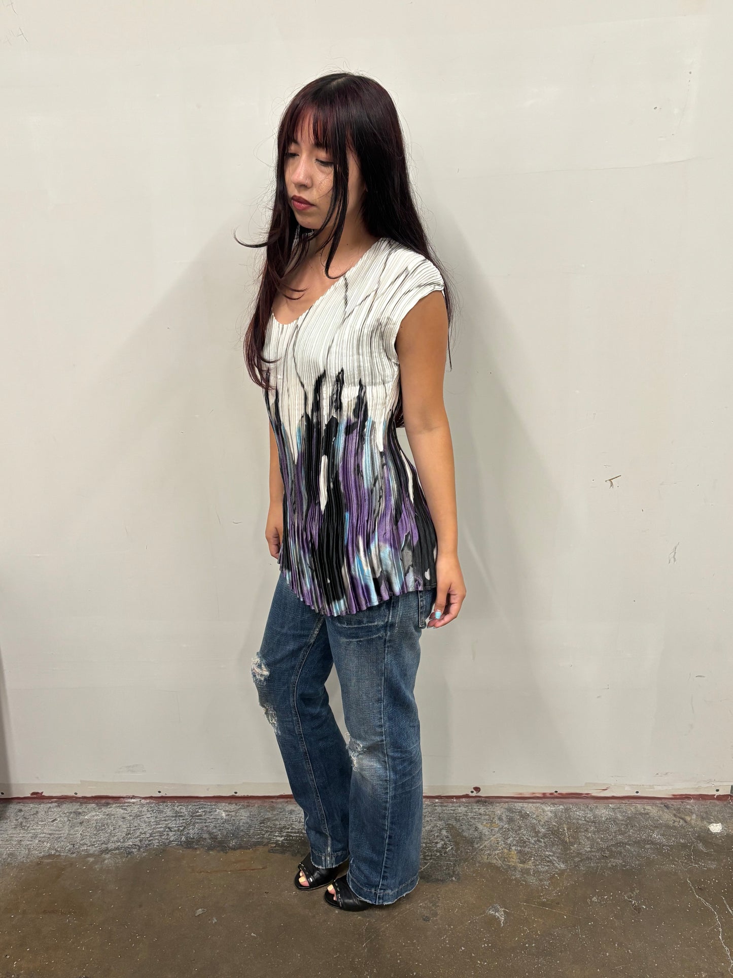 CATO Pleated Top