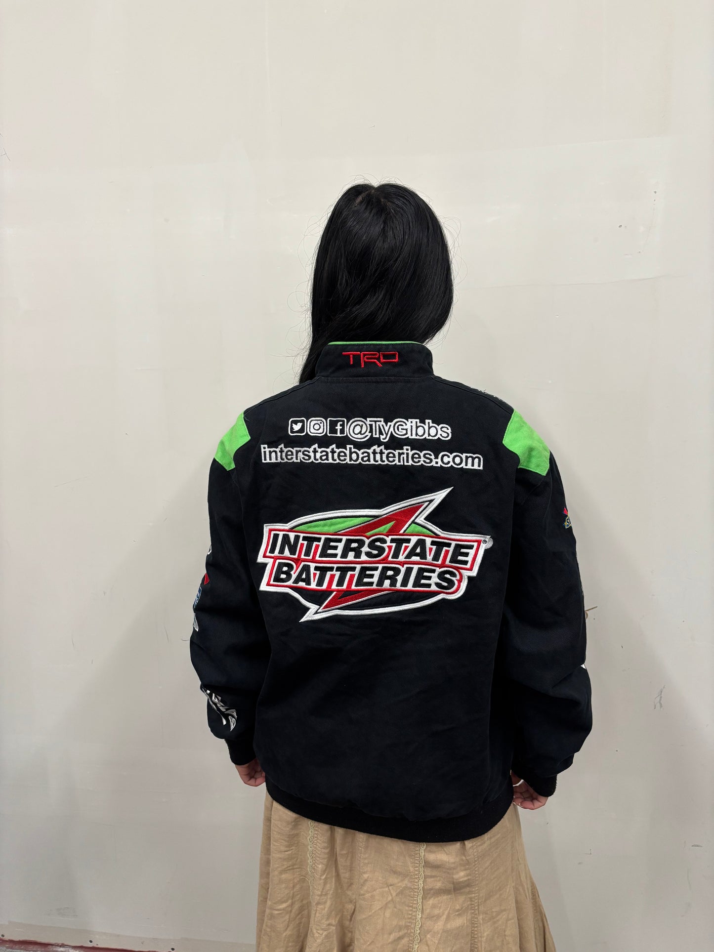 Vintage Interstate Batteries NASCAR Jacket