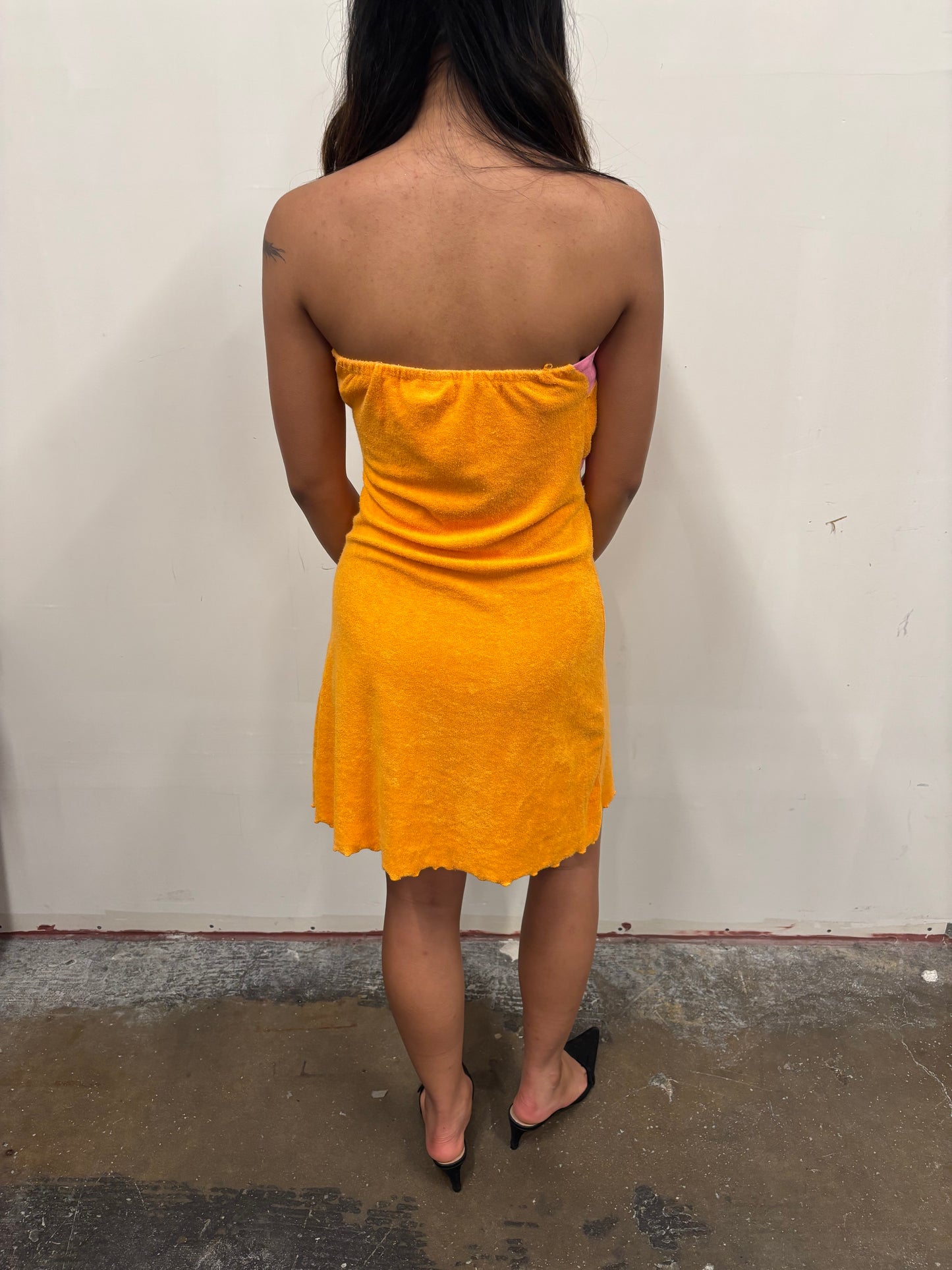 Orange Beach Dress