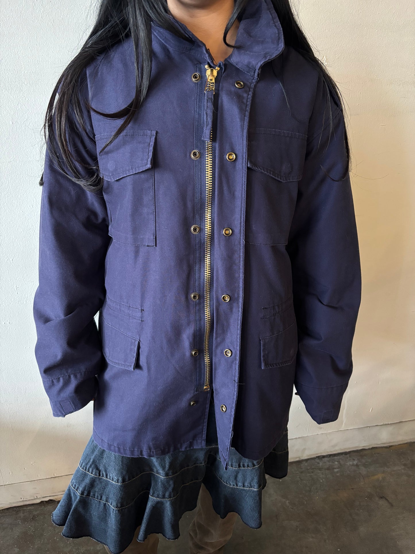 Vintage Thick Workwear Button Up Jacket