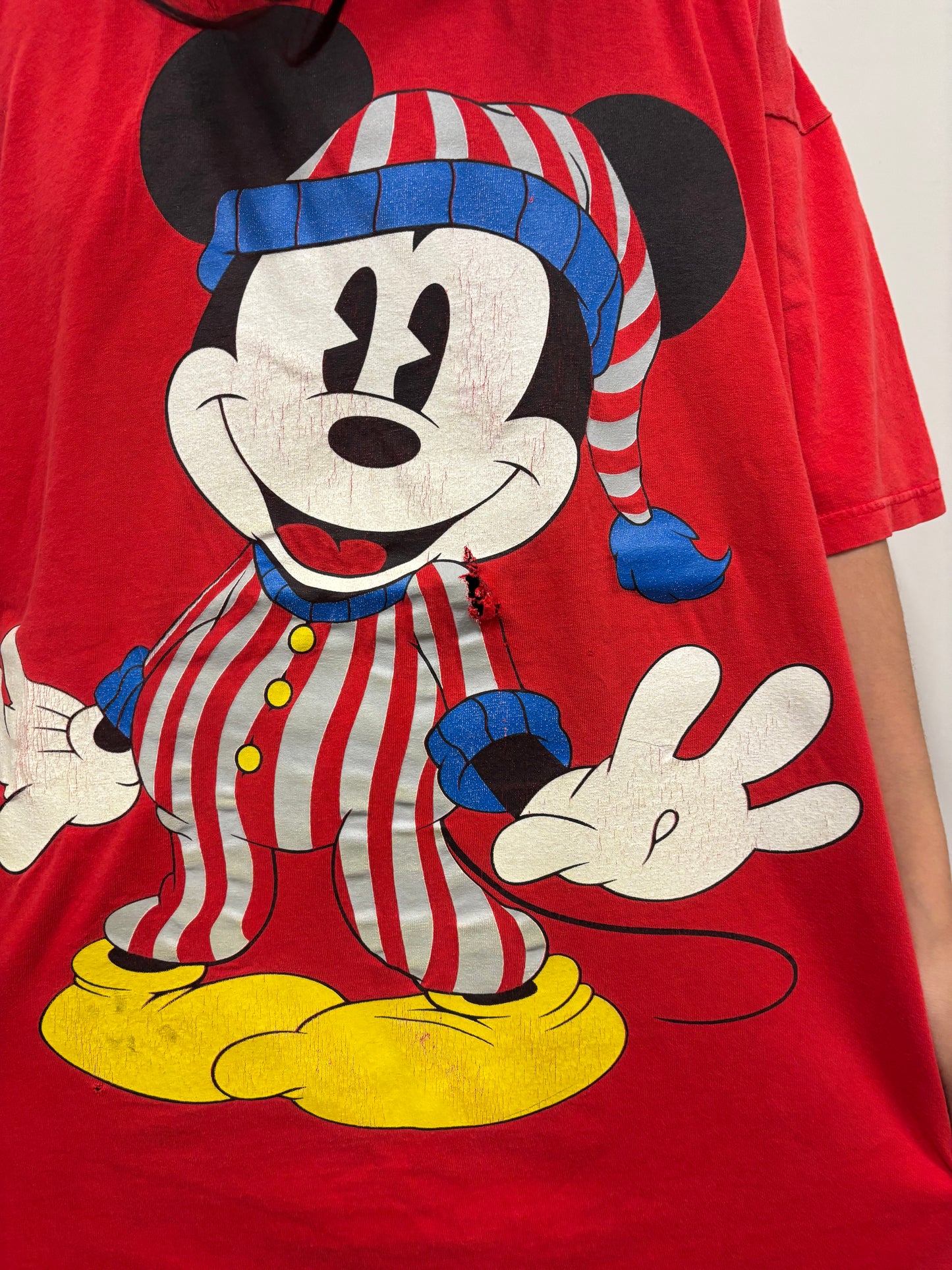 Vintage Mickey Mouse Sleeping shirt