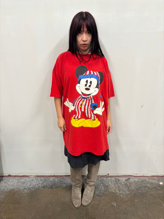 Vintage Mickey Mouse Sleeping shirt