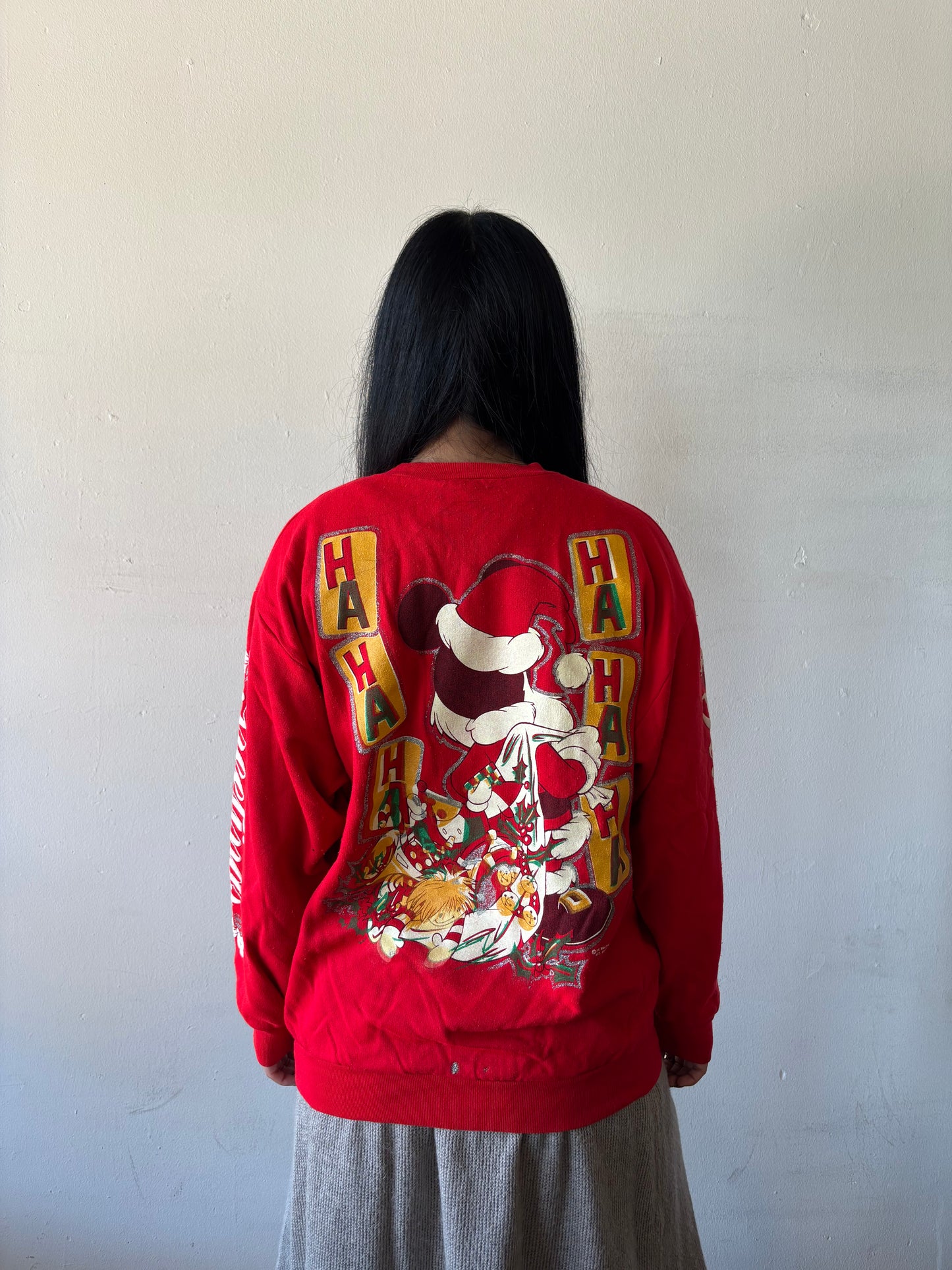 Vintage Mickey Mouse Christmas Crewneck