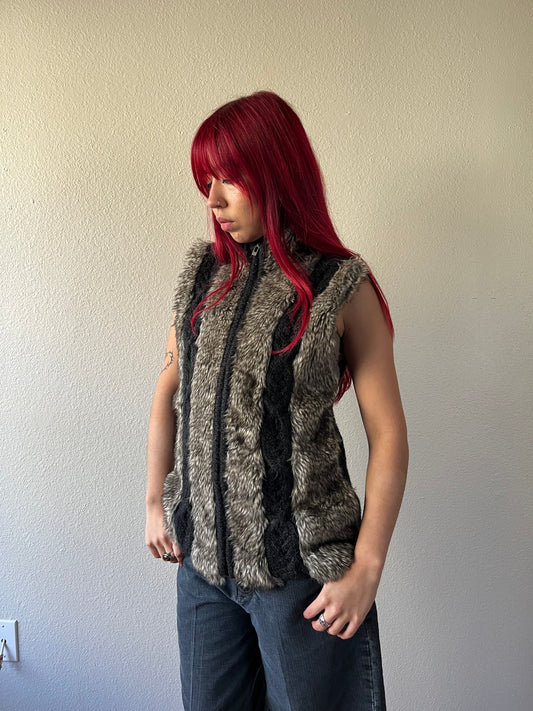 Vintage Fur Vest