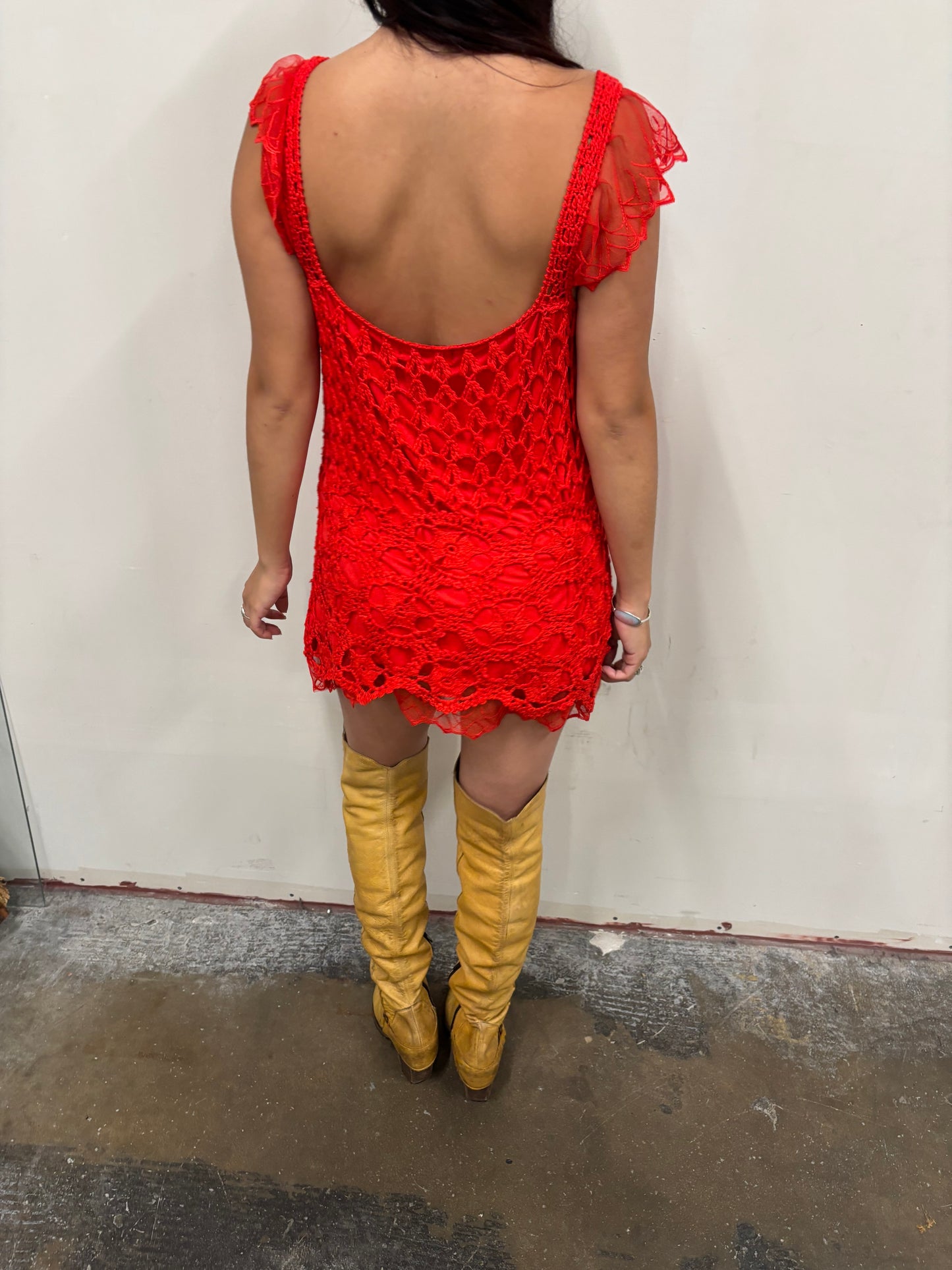 Azi Crochet Dress