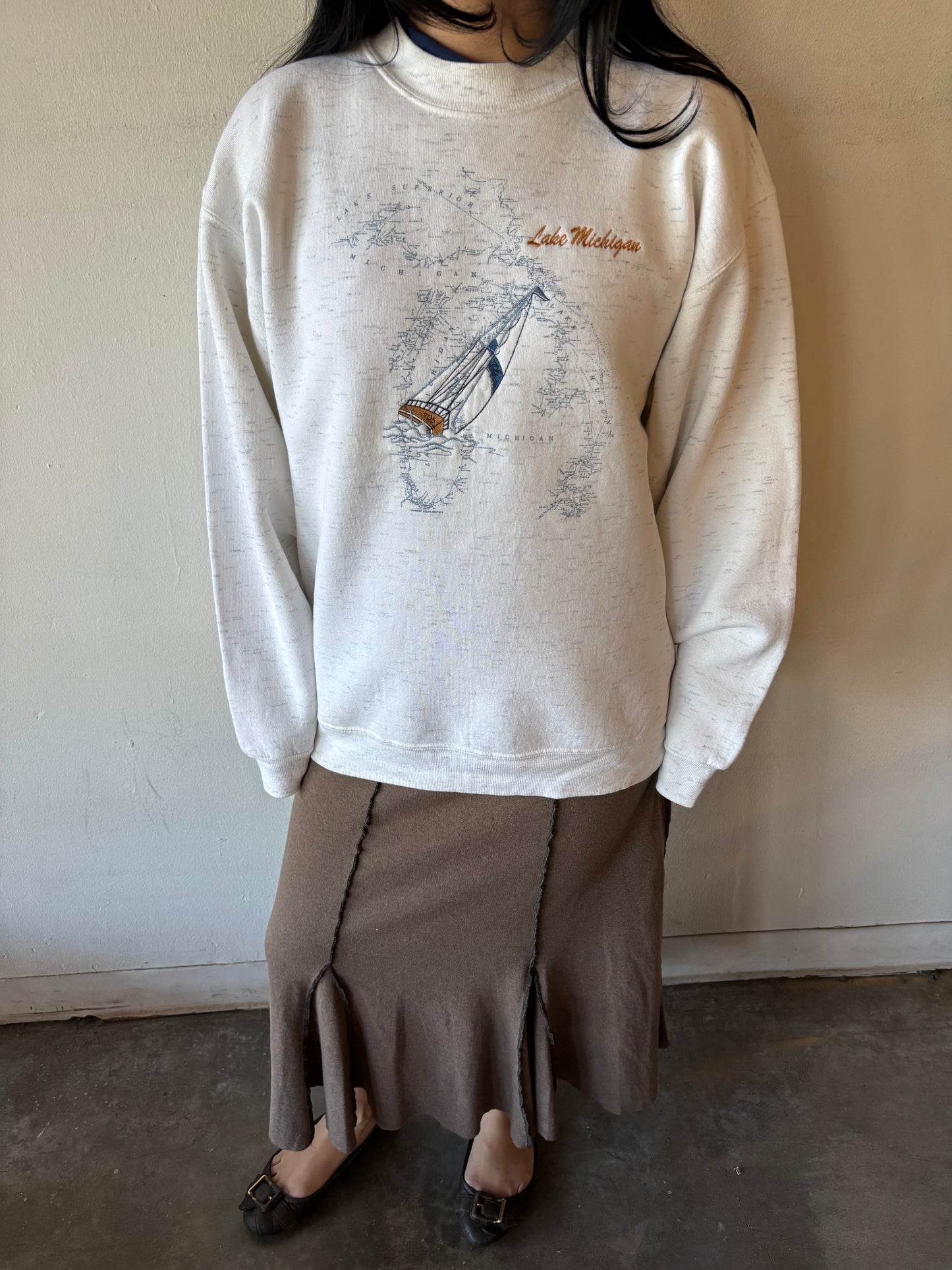 Vintage Lake Michigan Crewneck