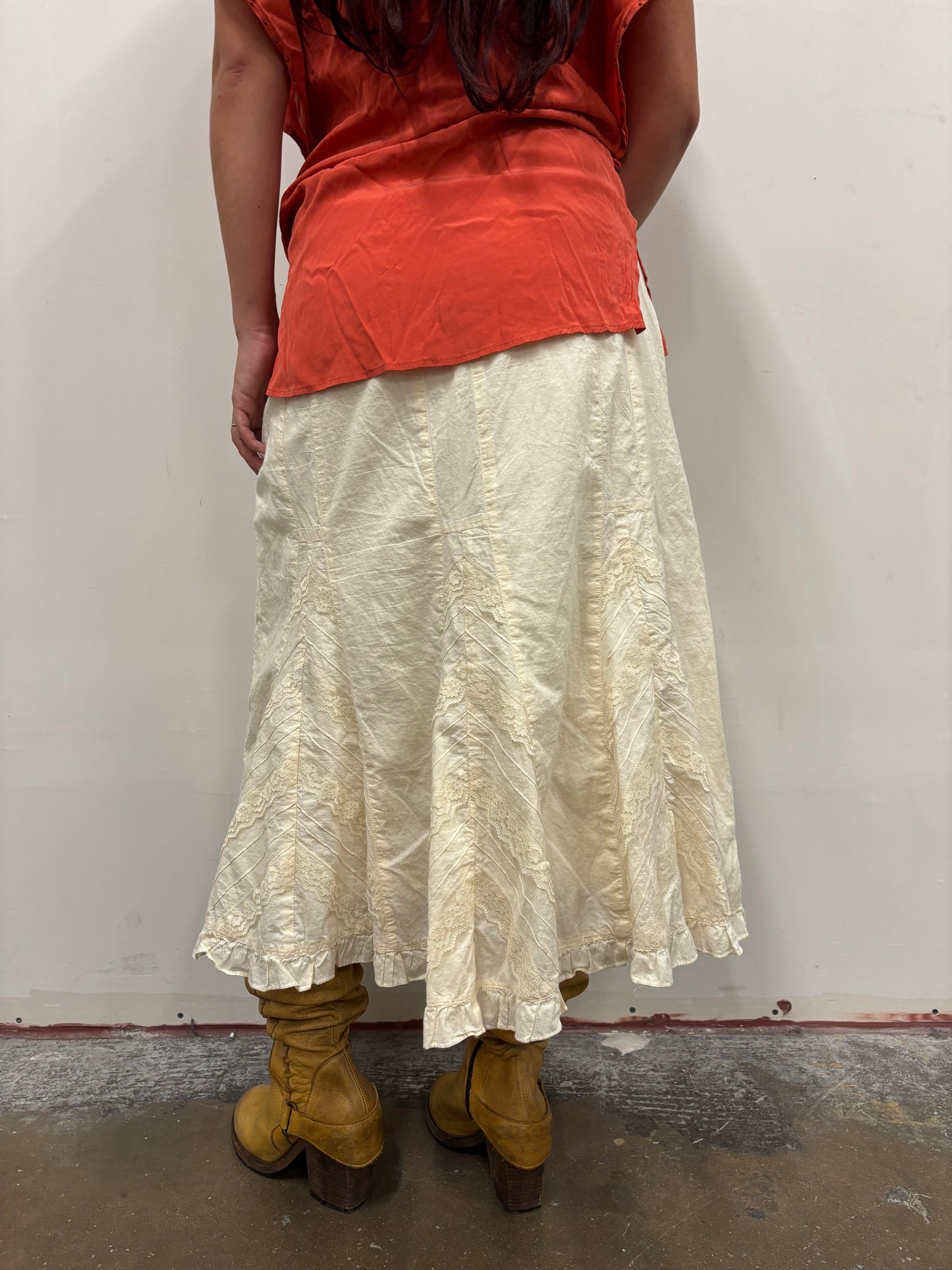 Angie Crème Skirt