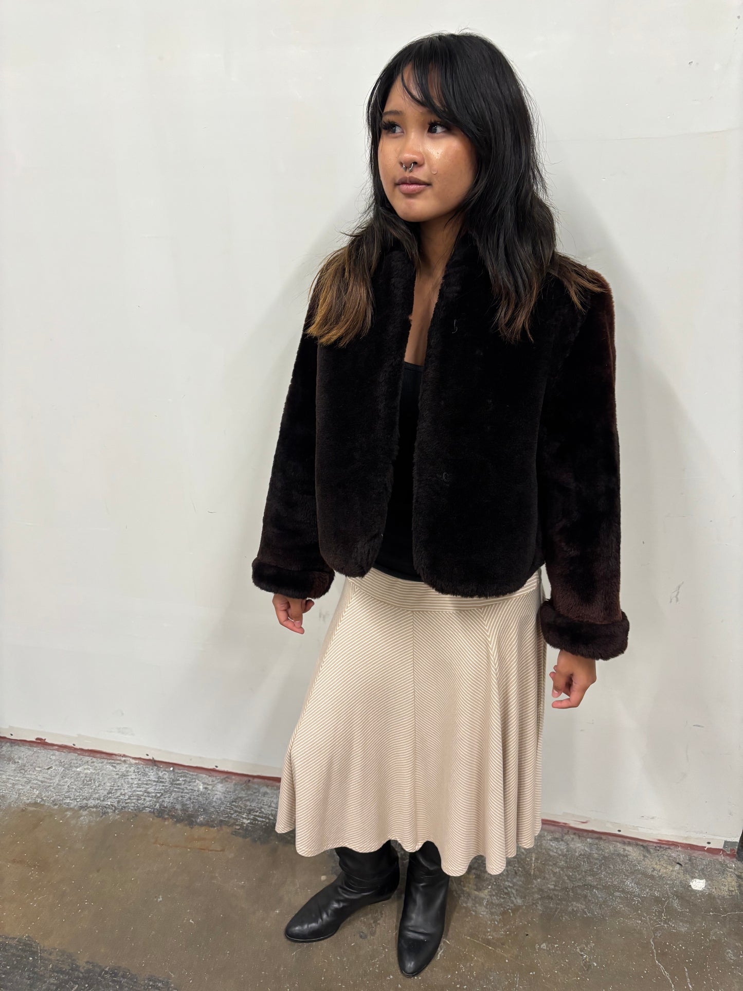 Vintage Bear Fur Coat