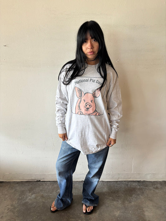 Vintage National Pig Day Shirt