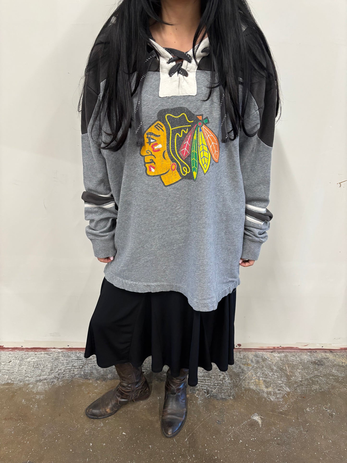 Vintage Chicago Blackhawks Hoodie