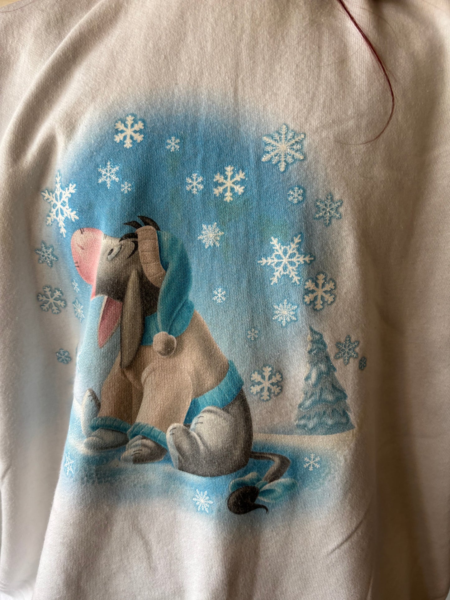 Vintage Christmas Eeyore Crewneck