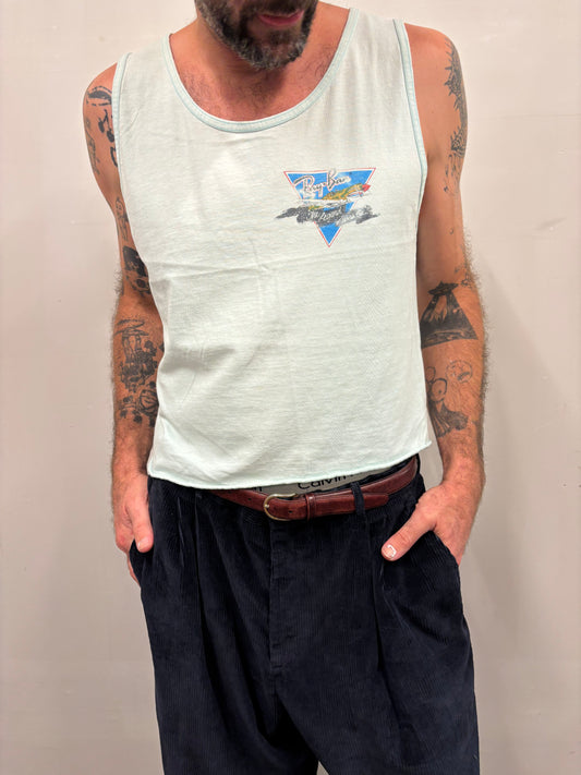 Vintage Rag Ban Cropped Tank