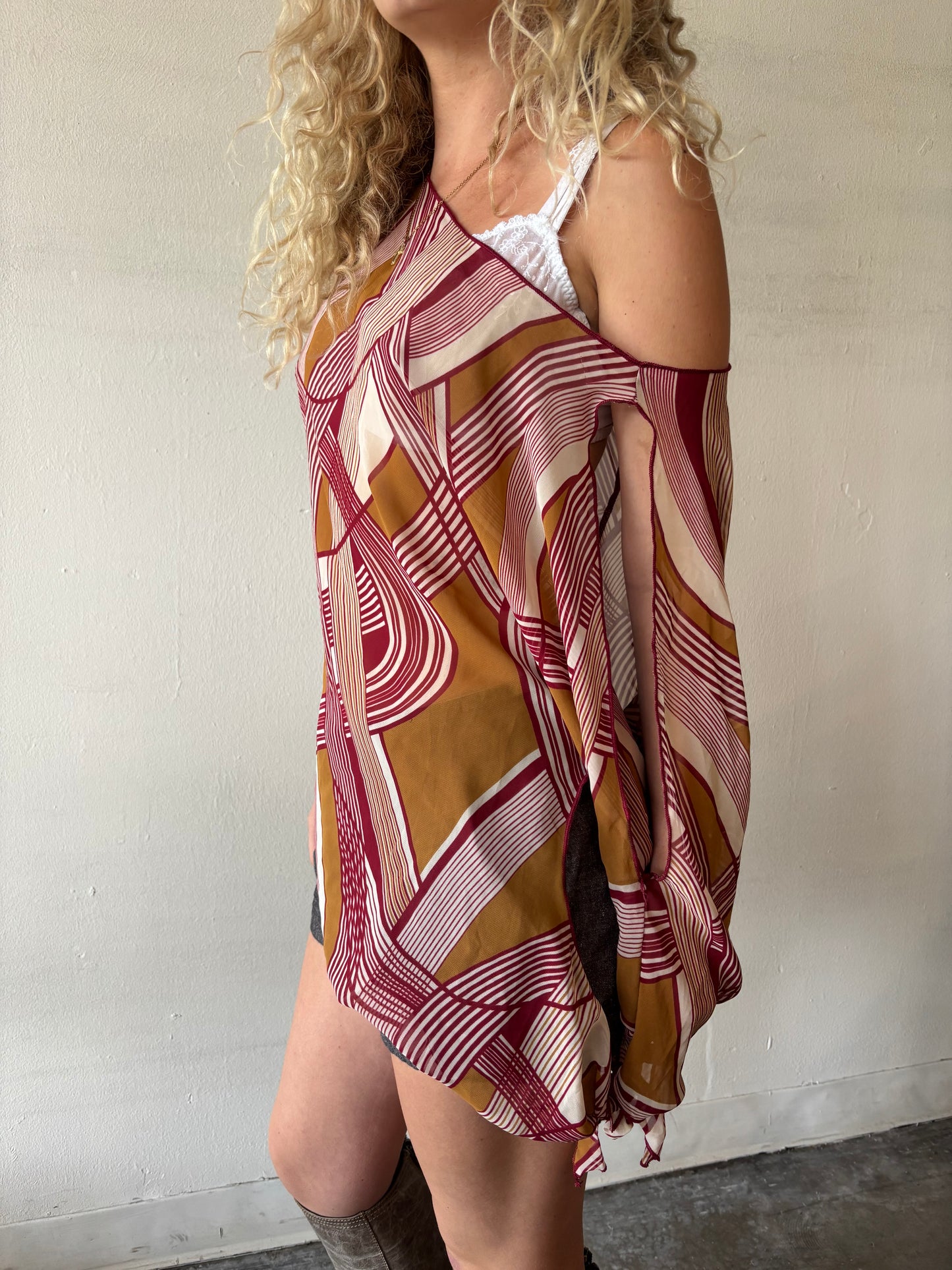 Vintage Pola Sheer Top