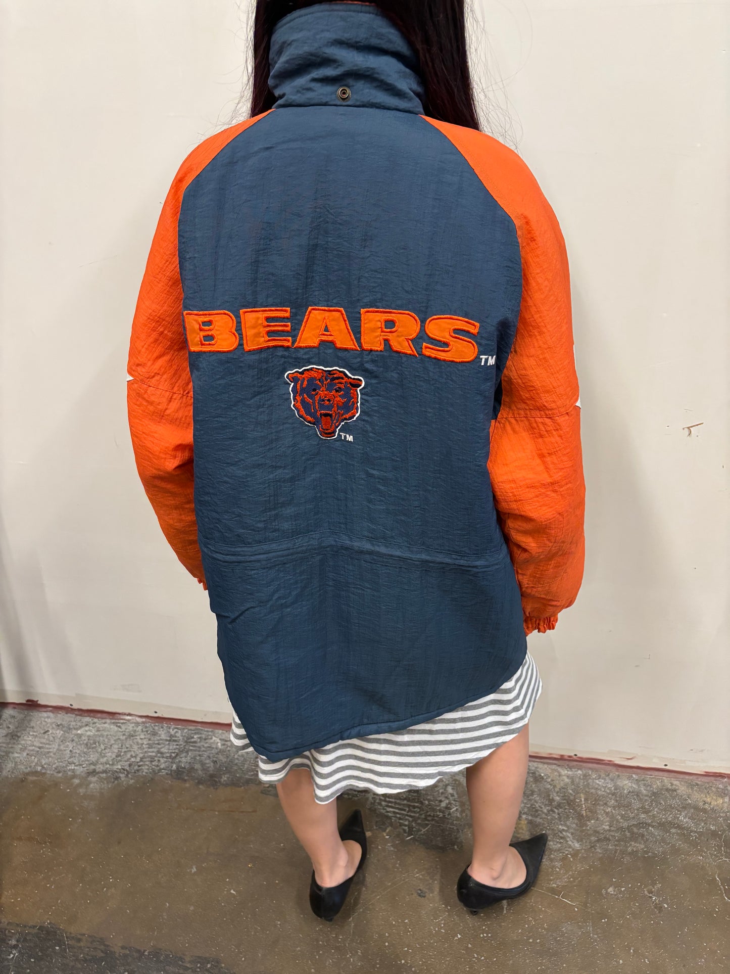 Vintage Chicago Bears Puffer Jacket