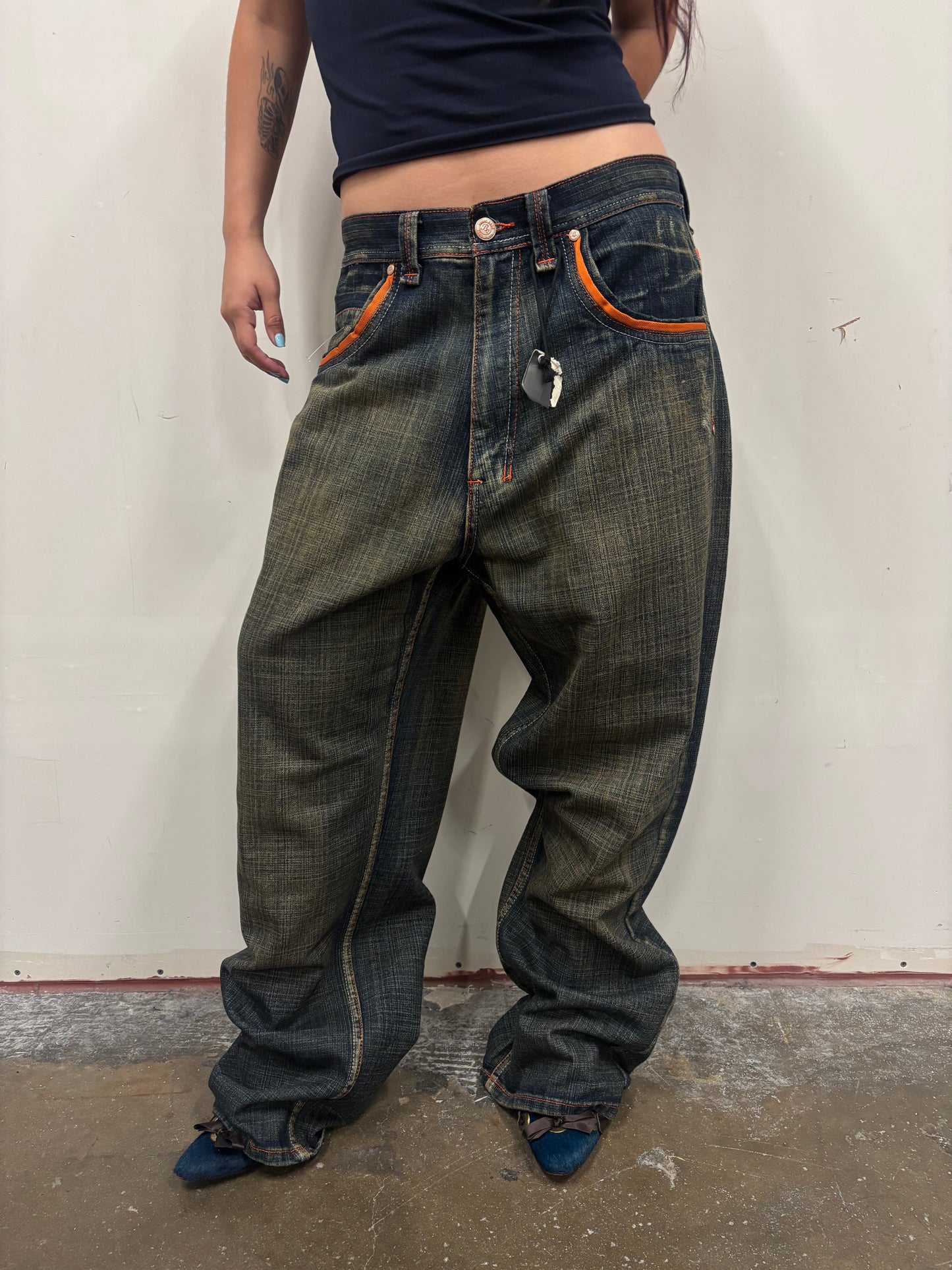 Vintage Basic Code Denim Jeans