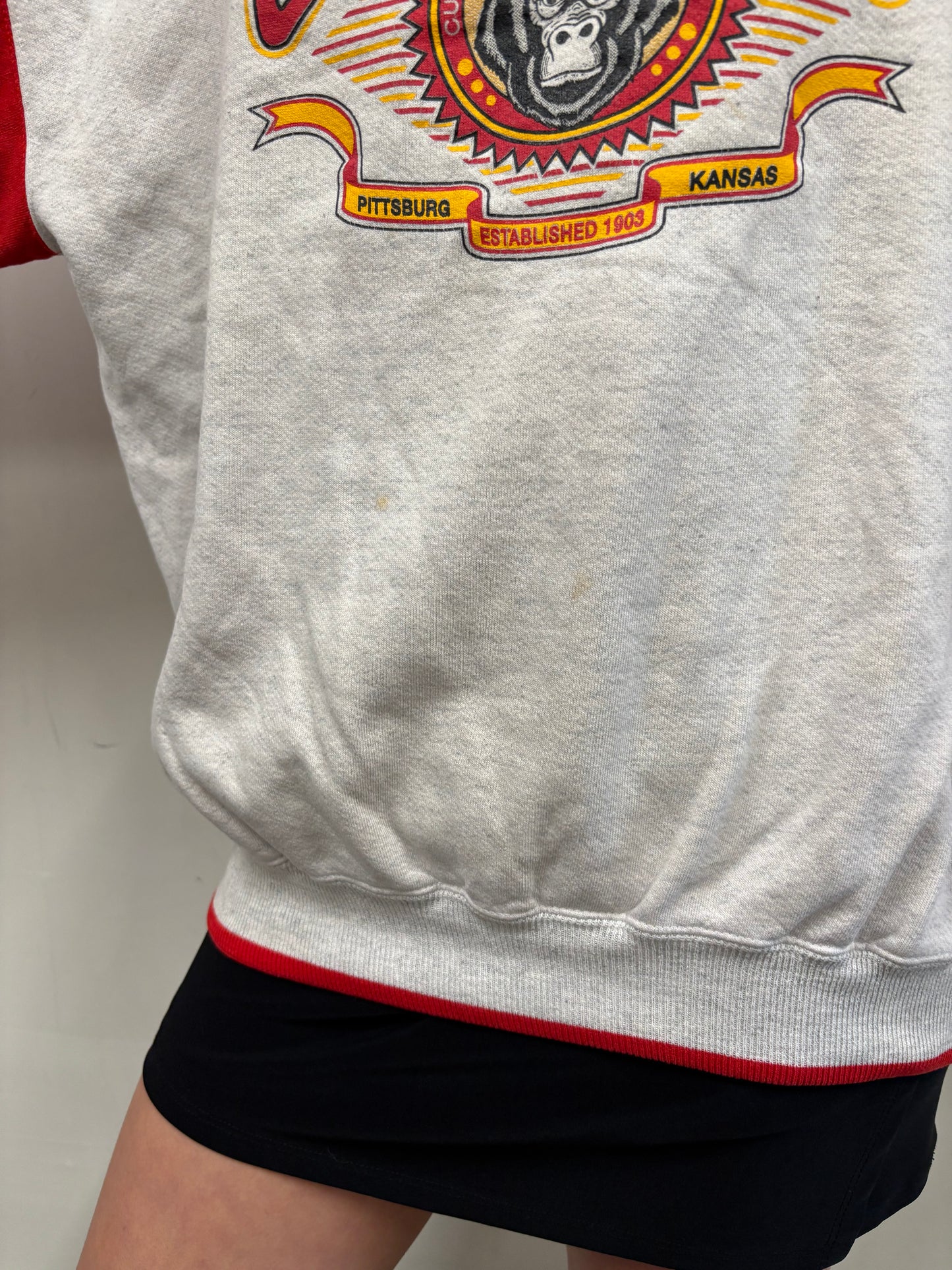 Vintage Pitt State University Gorillas Crewneck