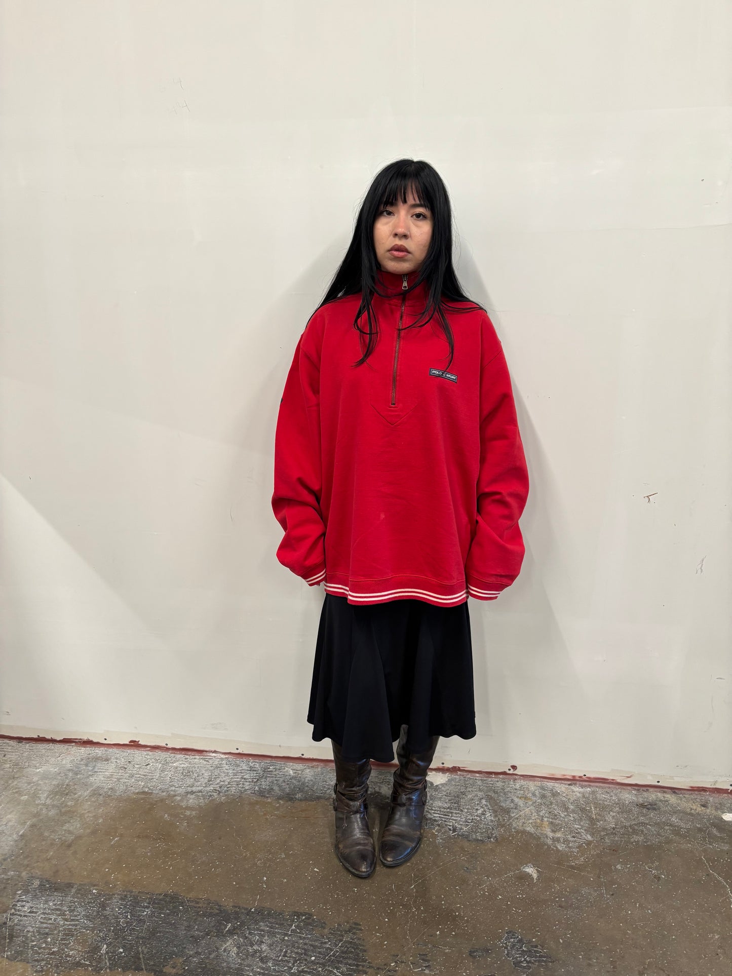 Vintage Polo Sport Quarter Zip