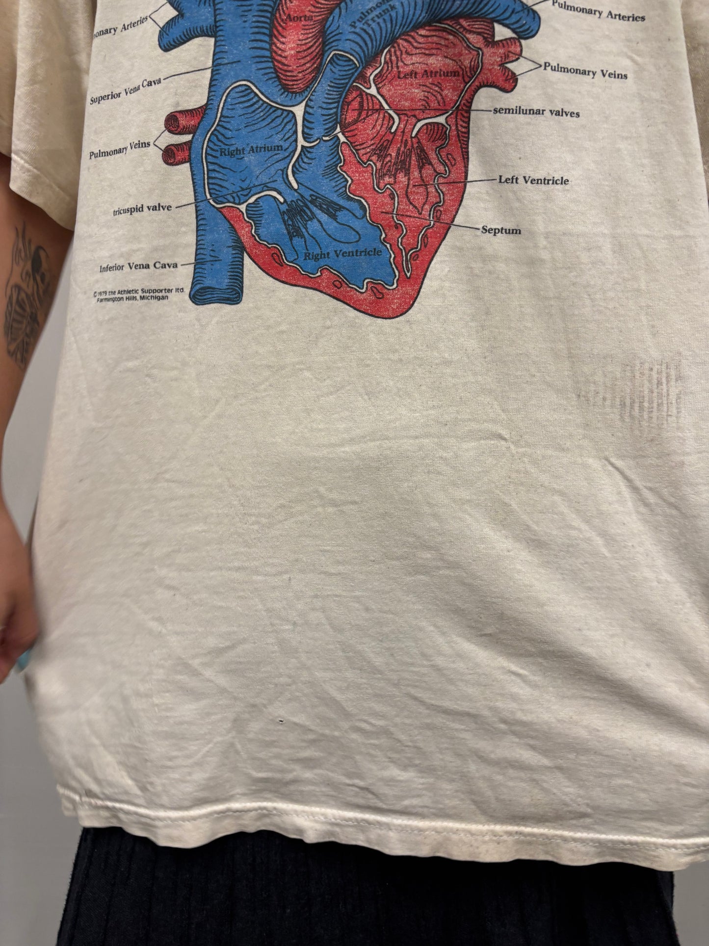 Vintage Heart Anatomy Shirt