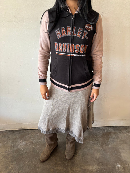 Vintage Harley Davidson Zip Up Jacket