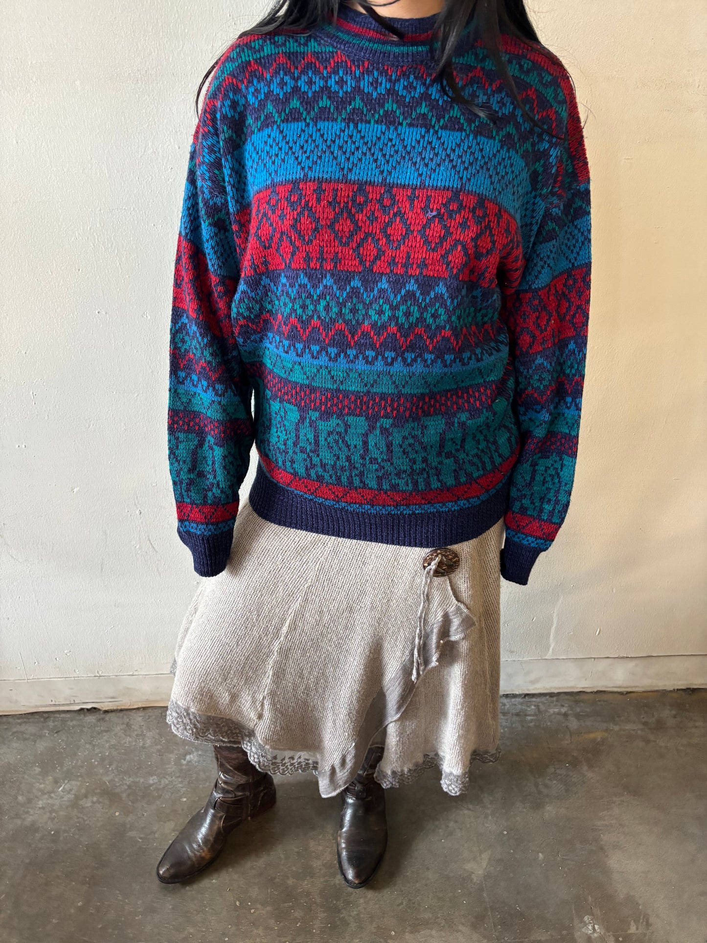 Vintage 80s Knit Sweater