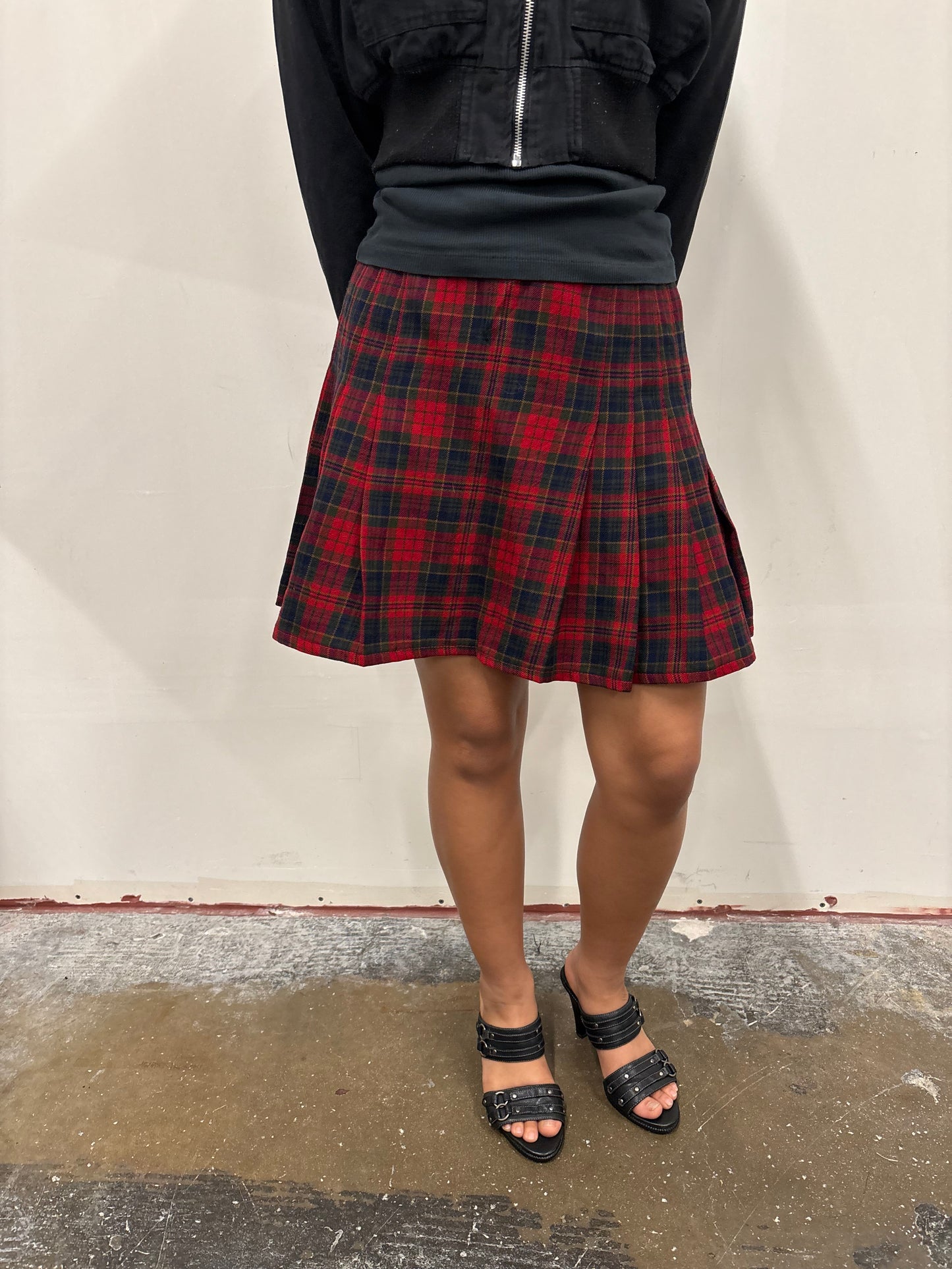Pendleton Plaid Skirt