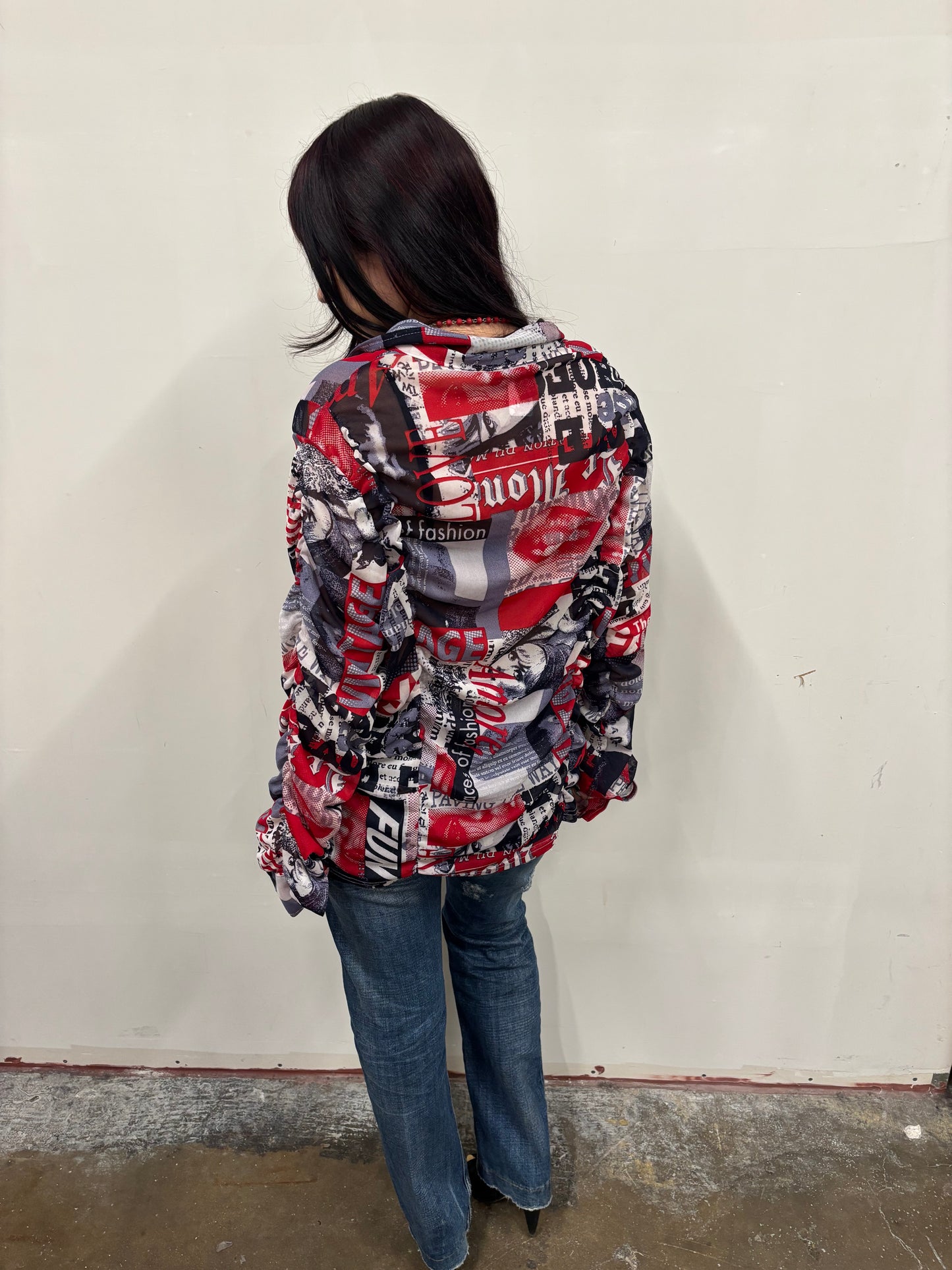 Ashley Stewart Print Top