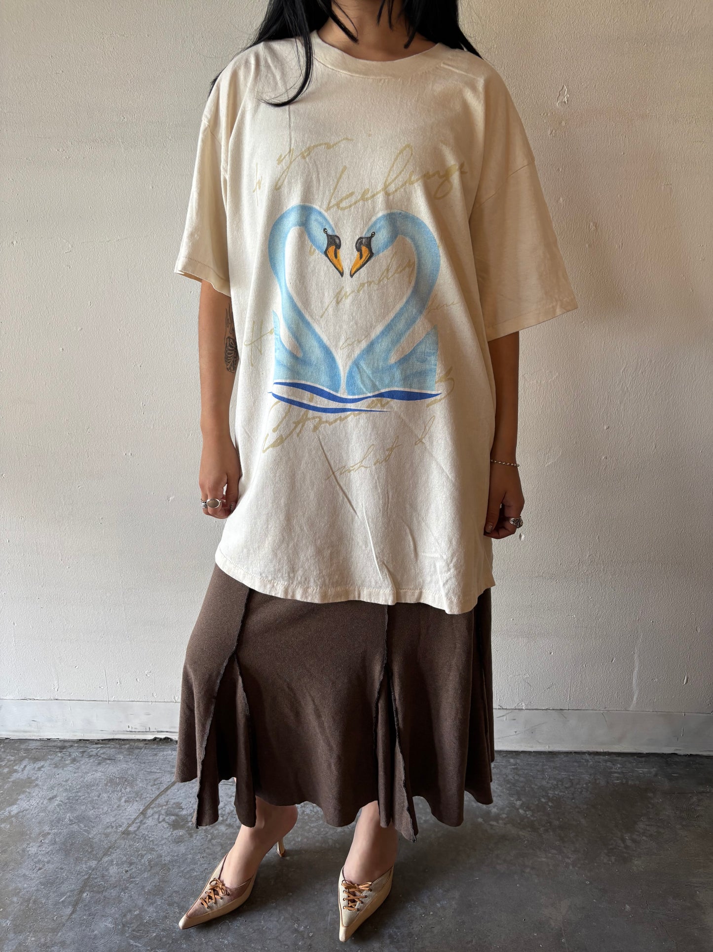 Vintage Swans Shirt