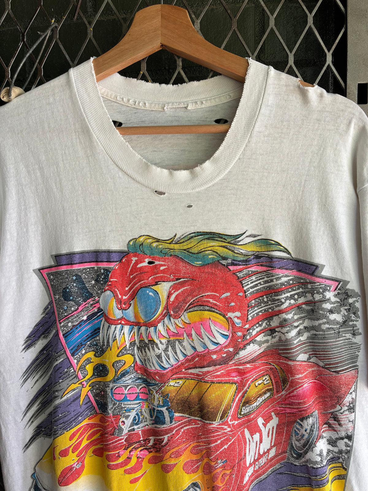 Vintage Scotty Cannon Distressed Racing Tee