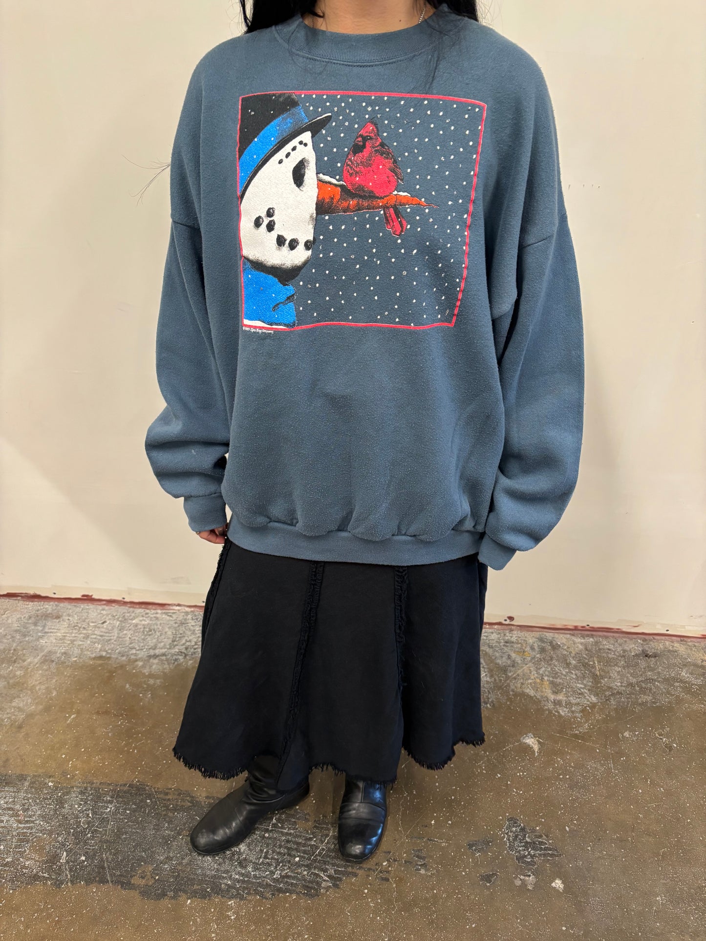 Vintage Snowman Crewneck