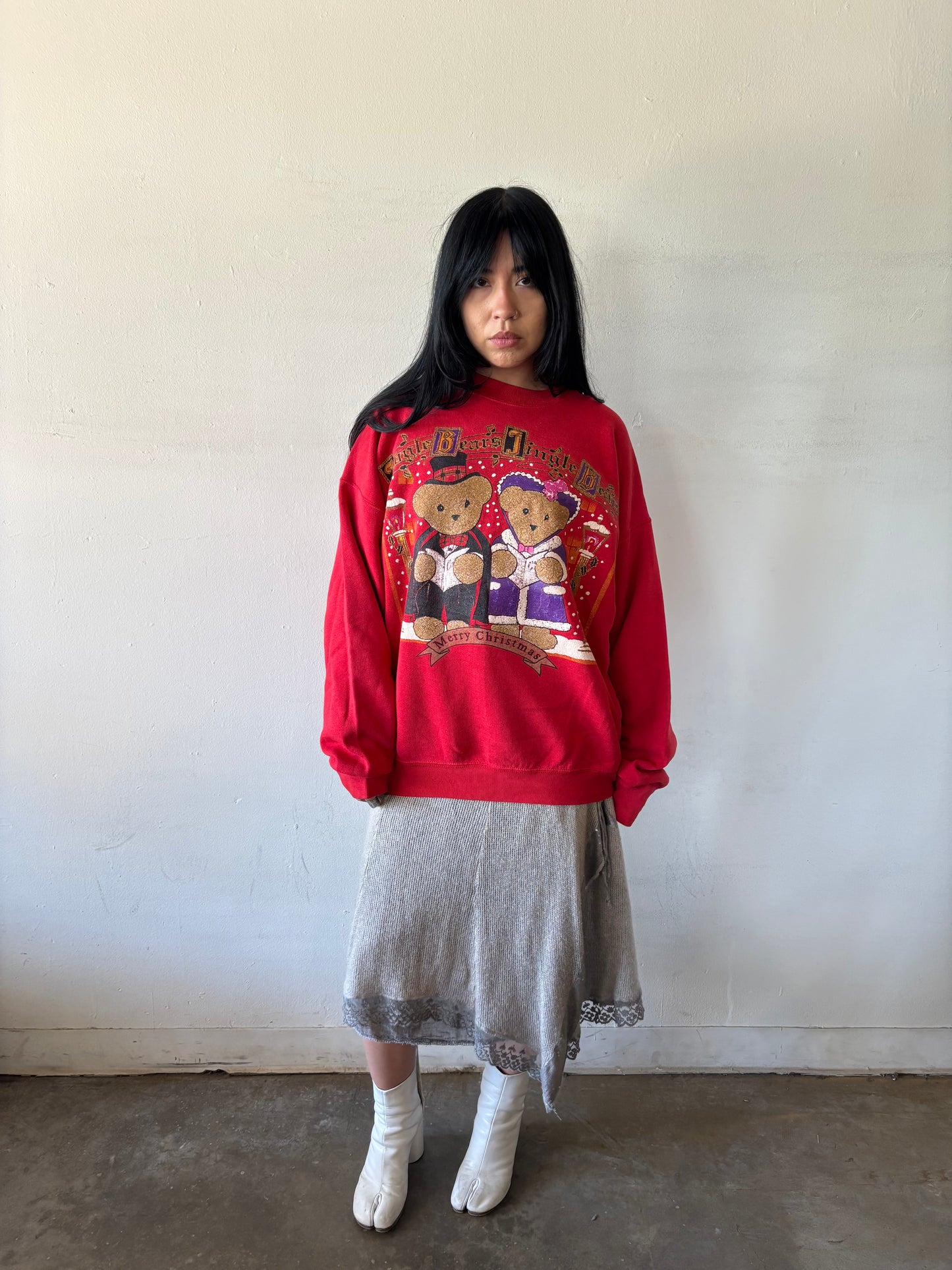 Vintage Jingle Bears Christmas Crewneck