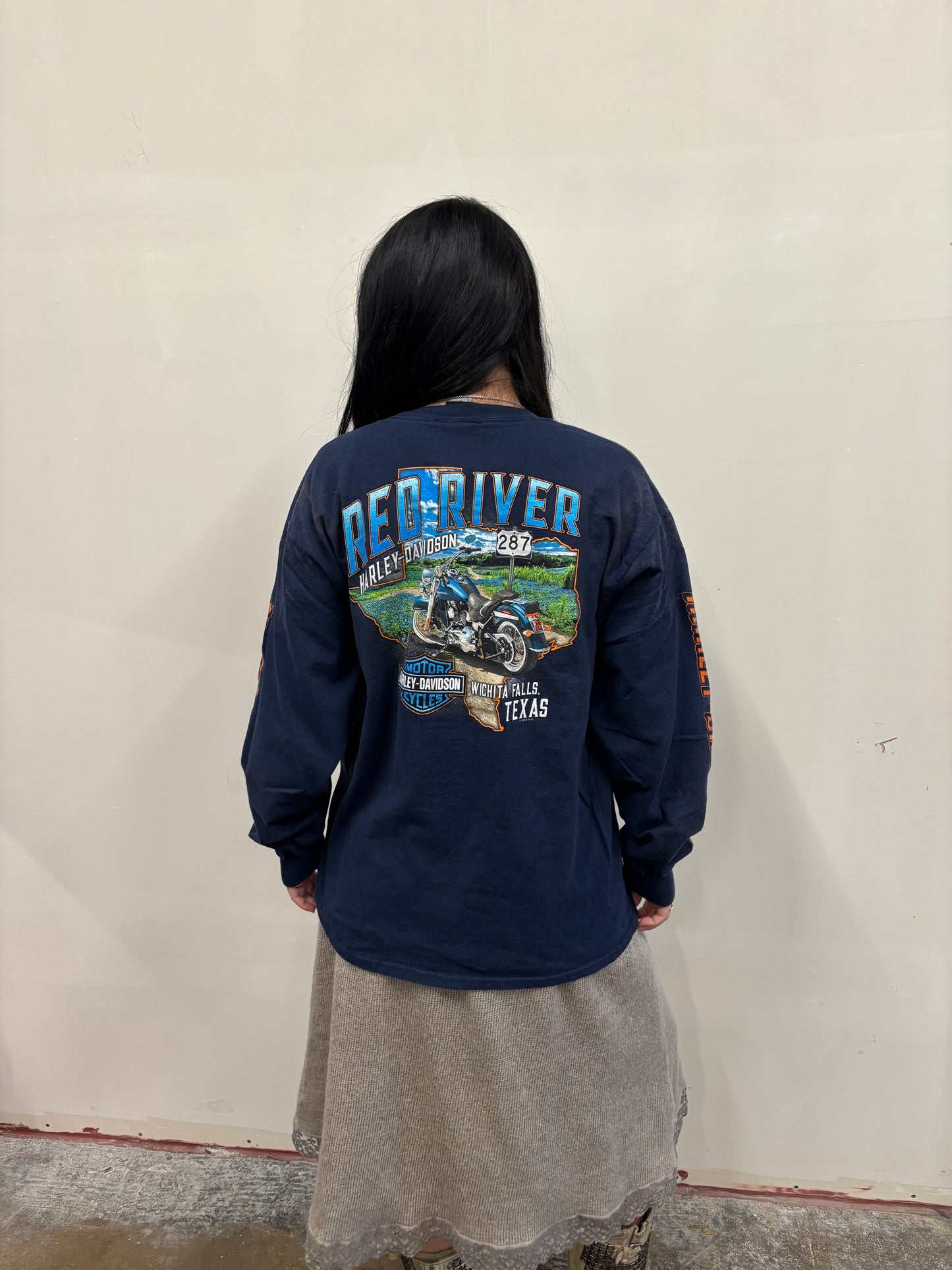 Vintage Harley Davidson Red River Shirt