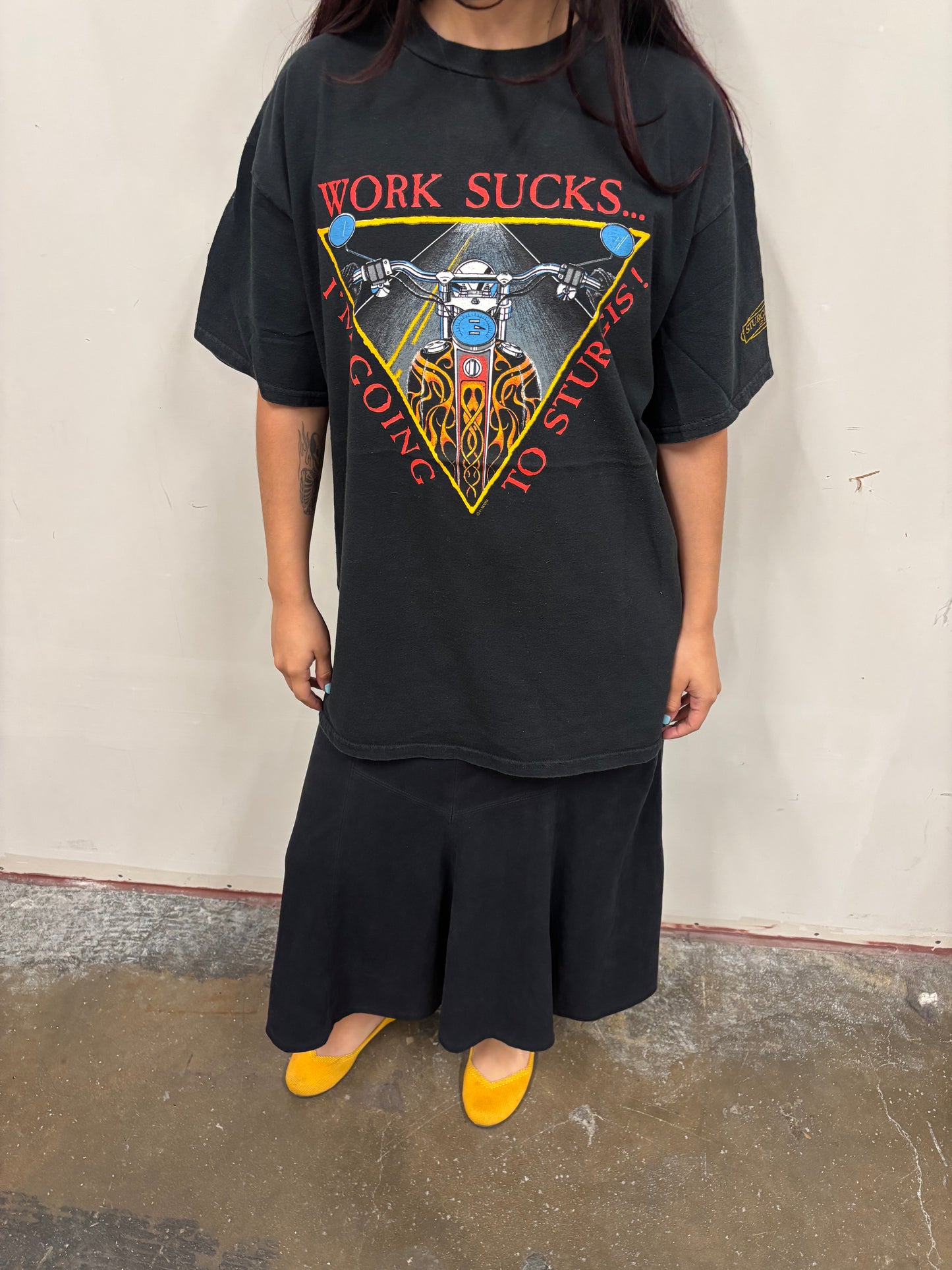 Vintage Sturgis “Work Sucks” Shirt