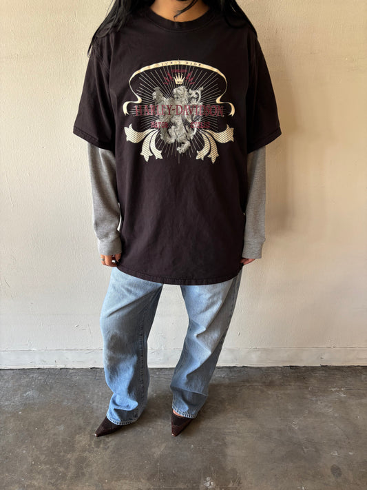Vintage Harley Davidson Thermal Shirt