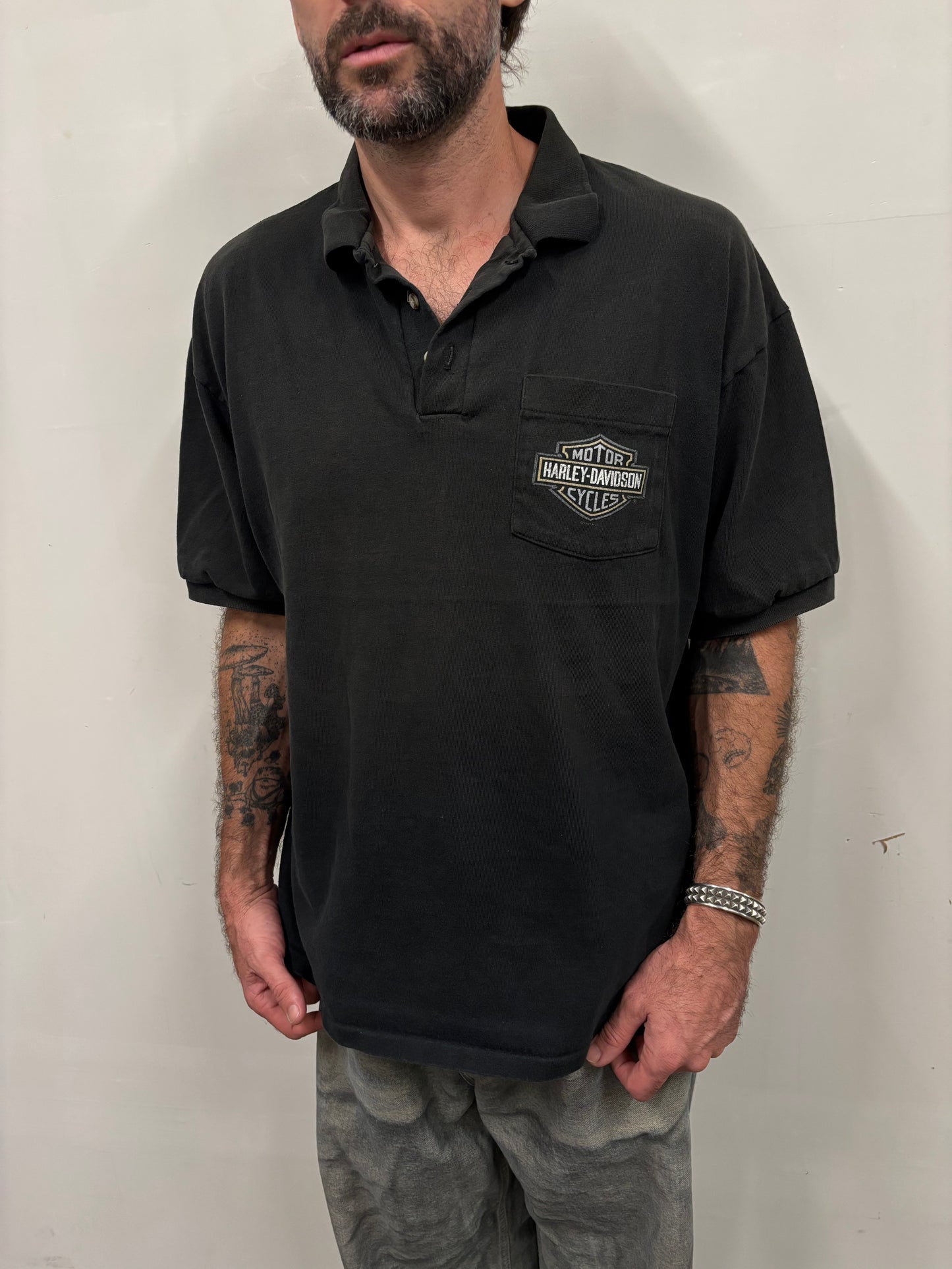 Vintage Harley Davidson Polo Shirt