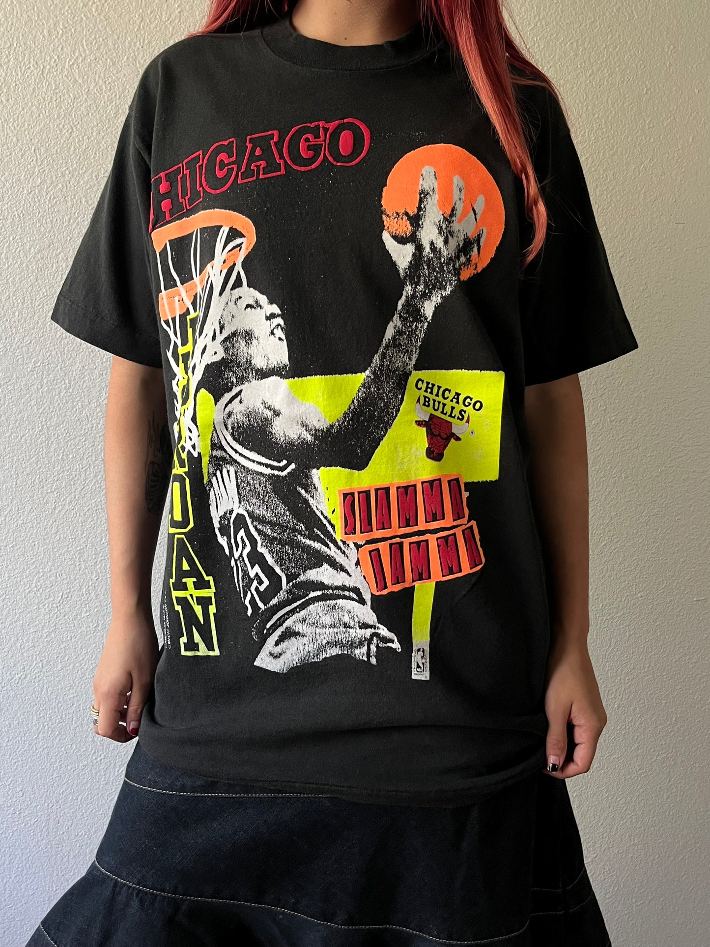 Vintage Michael Jordan Chicago Bulls Magic Johnson Shirt